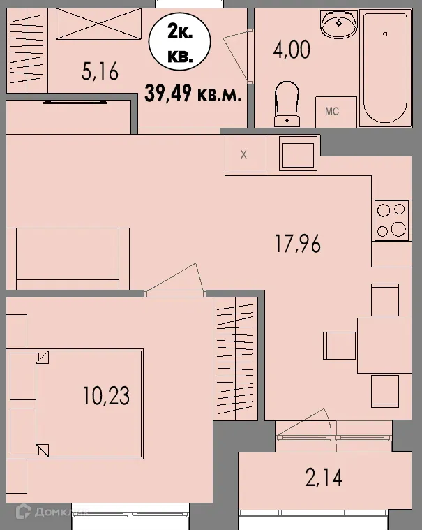 Фото квартиры в ЖК Равновесие