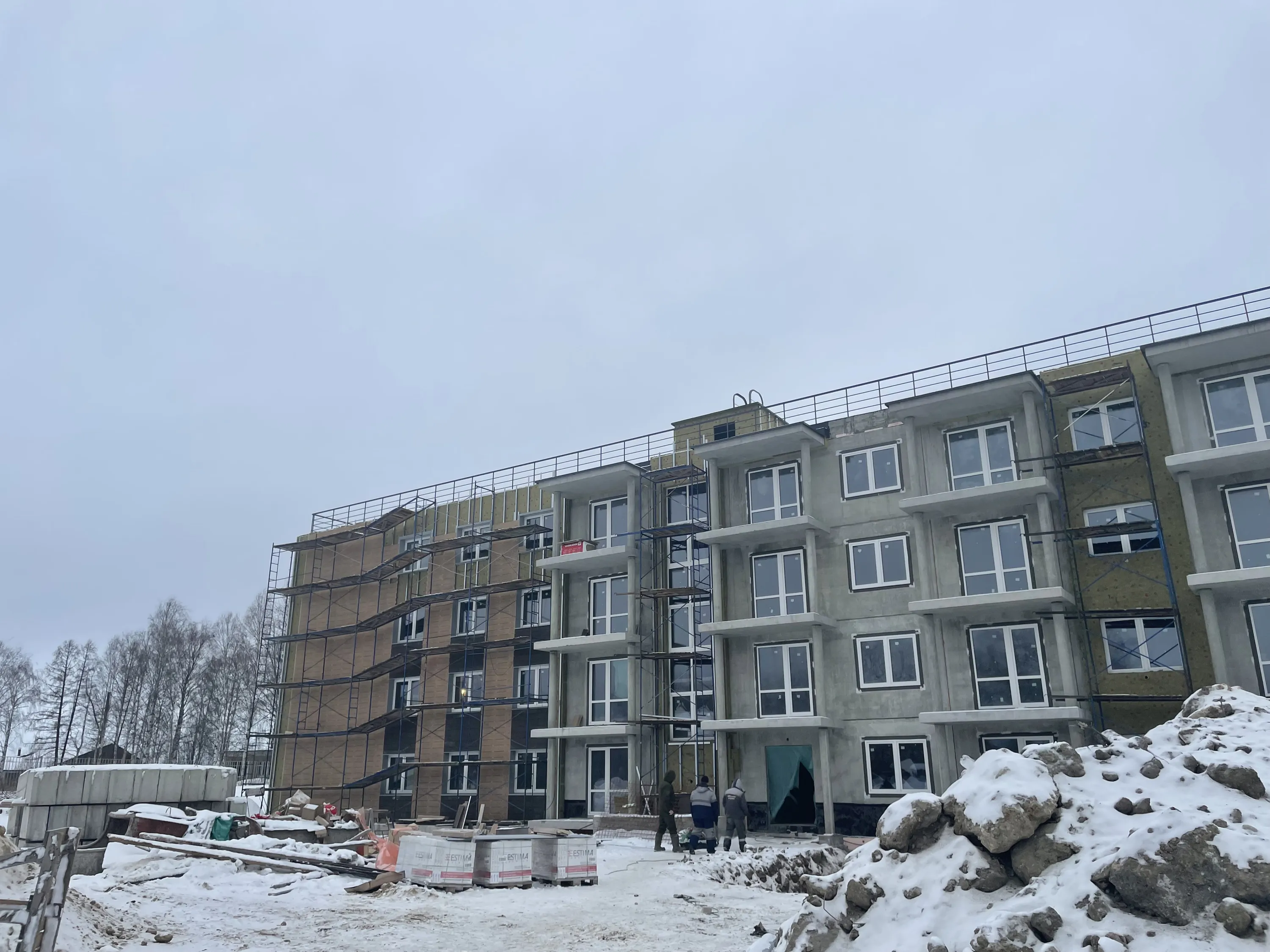 ЖК Новая жизнь ход строительства