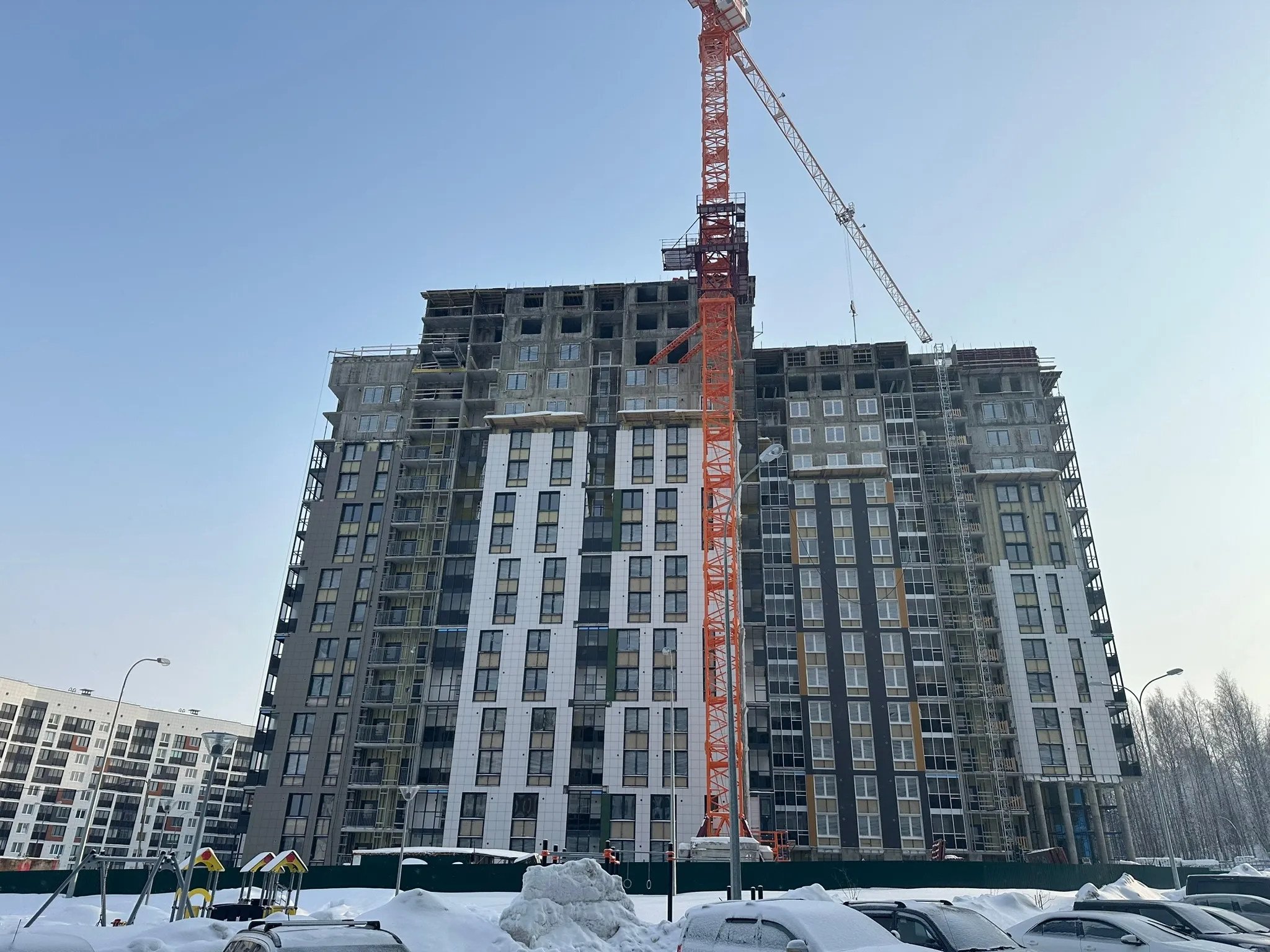 ЖК "Каскад" ход строительства