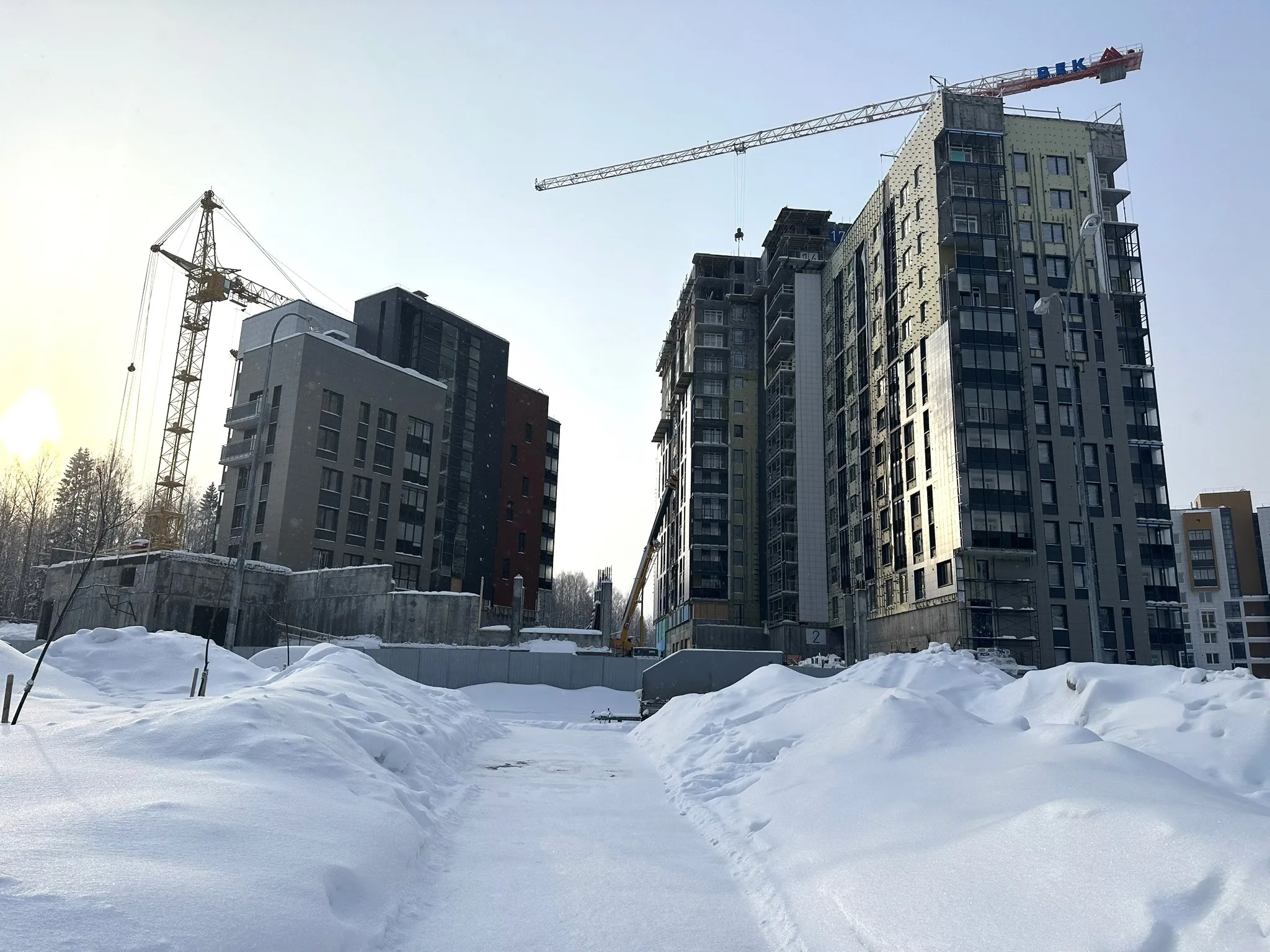 ЖК "Каскад" ход строительства