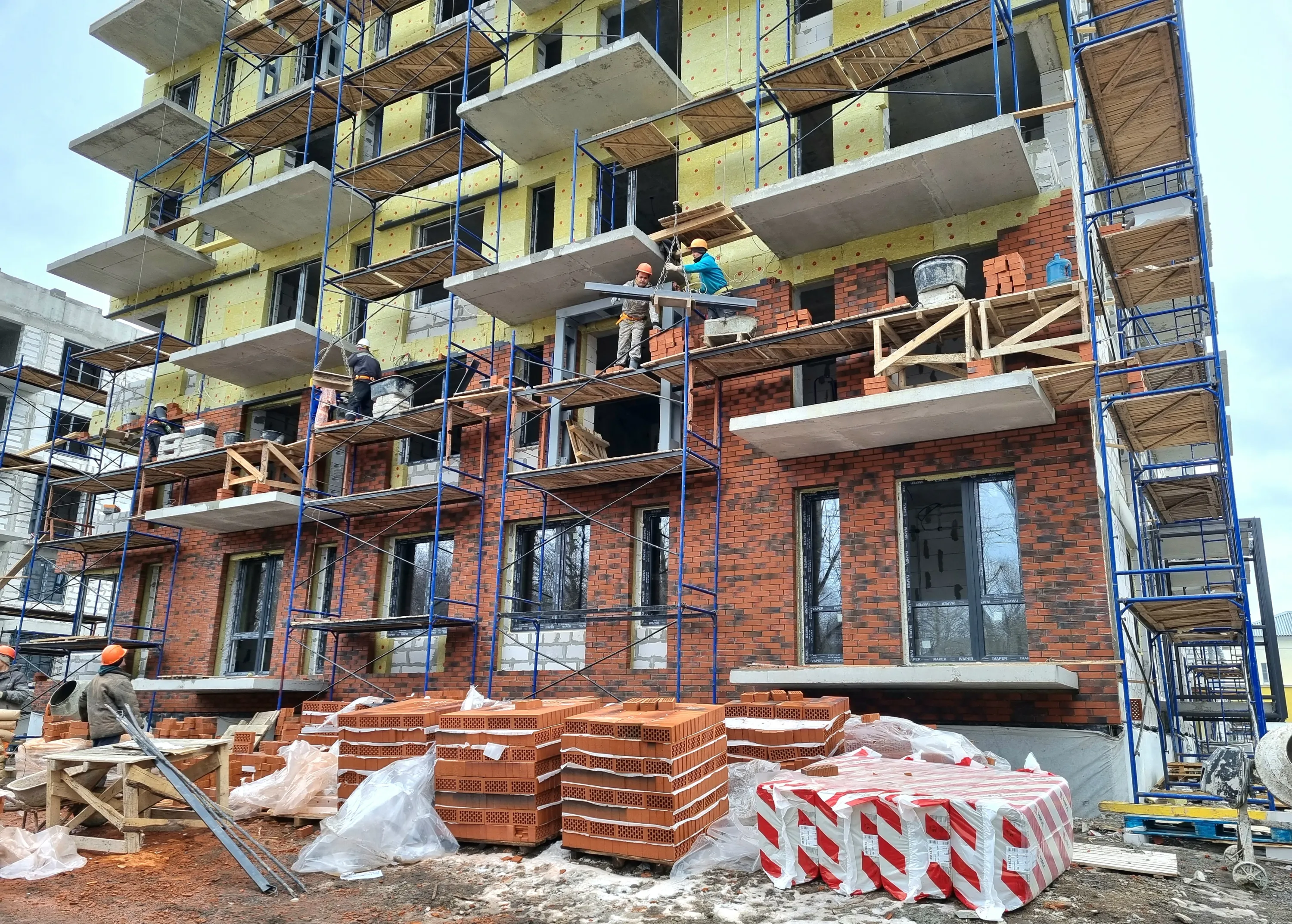 ЖК "Речка" ход строительства