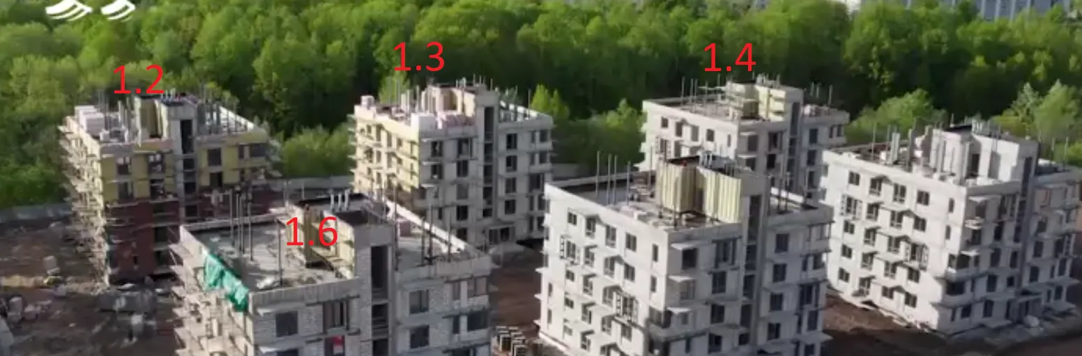 ЖК "Речка" ход строительства