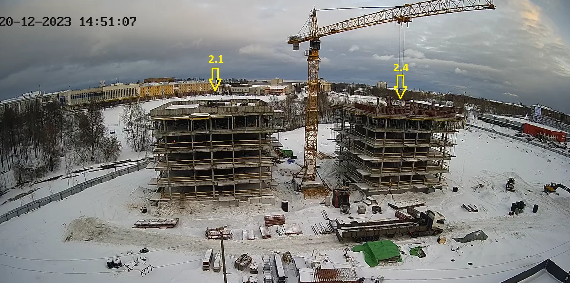 ЖК "Речка" ход строительства