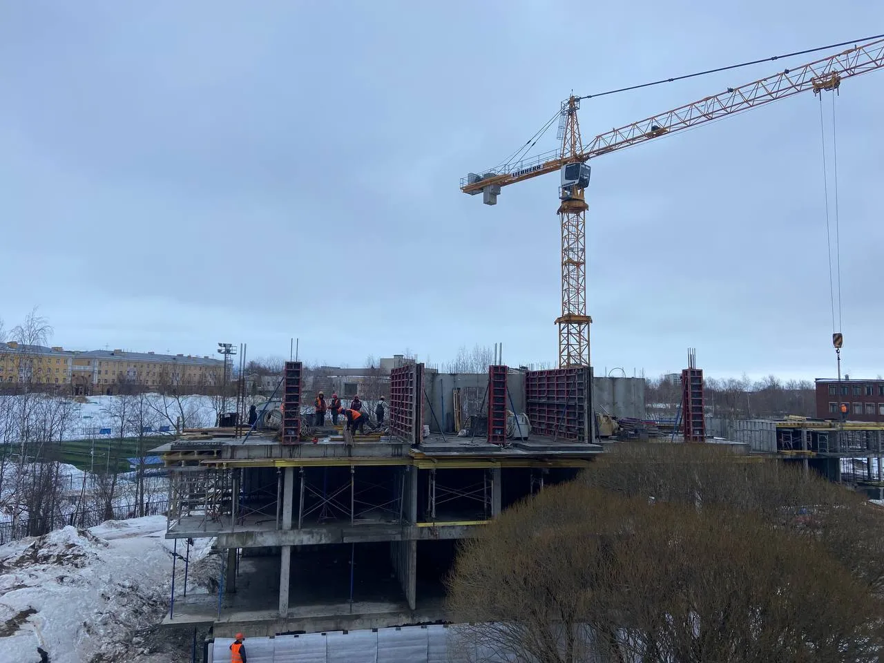 ЖК "Речка" ход строительства