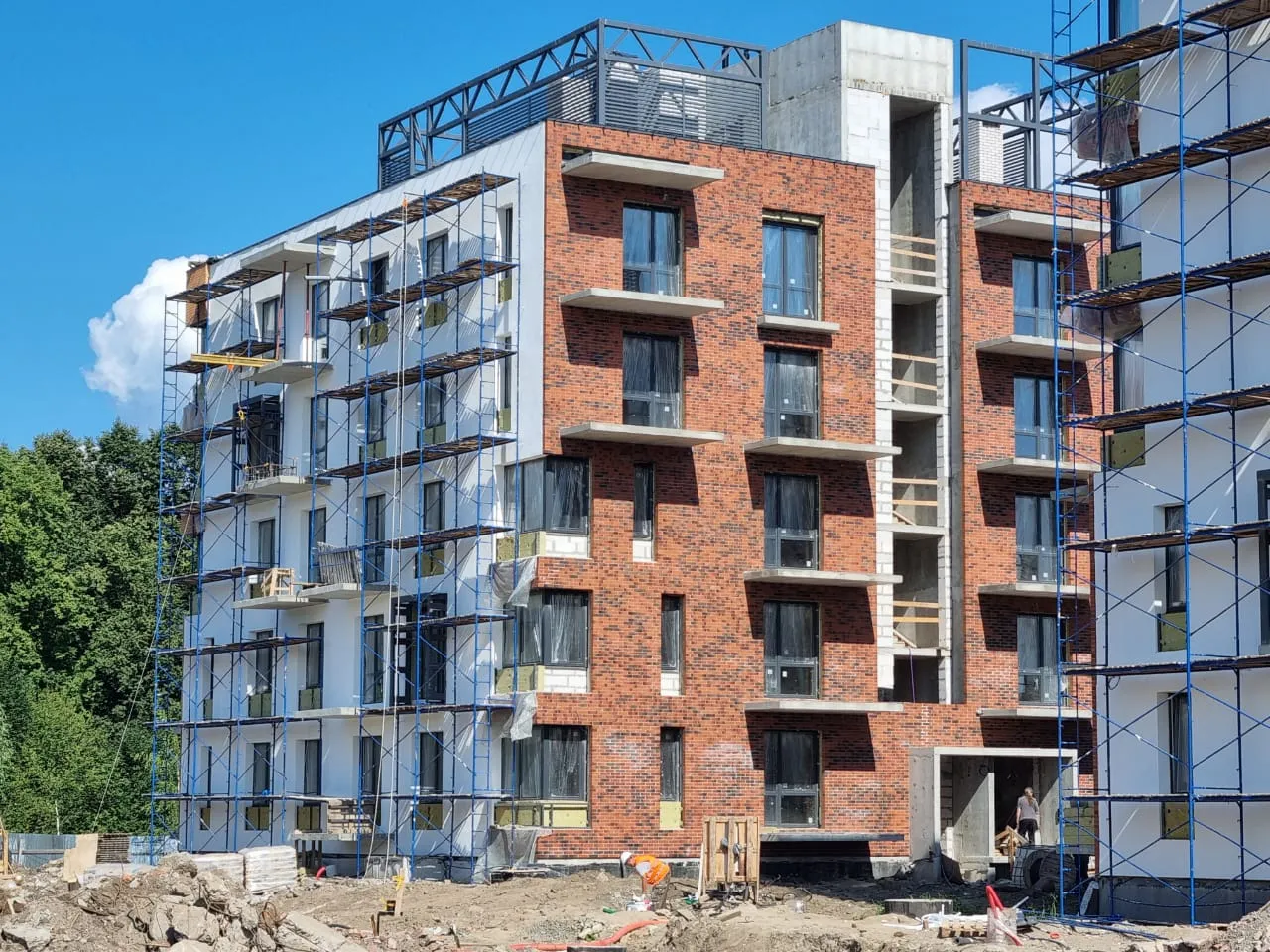 ЖК "Речка" ход строительства