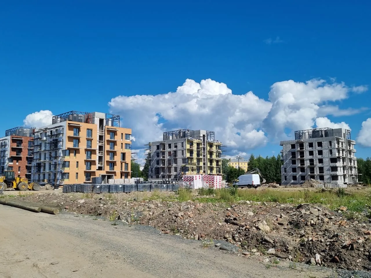 ЖК "Речка" ход строительства