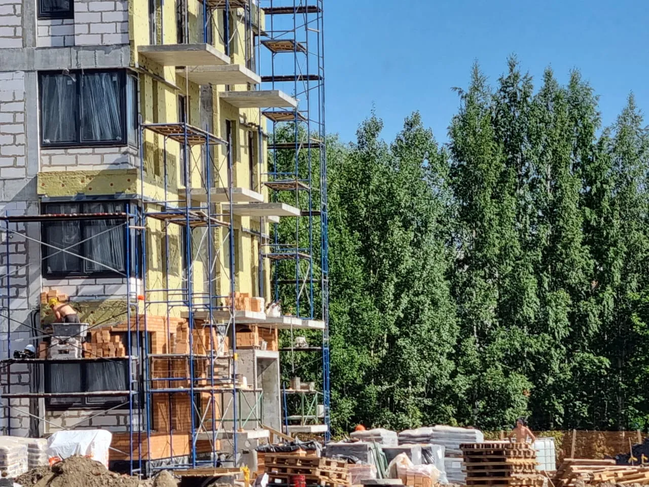 ЖК "Речка" ход строительства