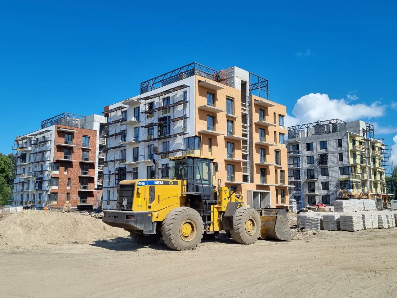 ЖК "Речка" ход строительства