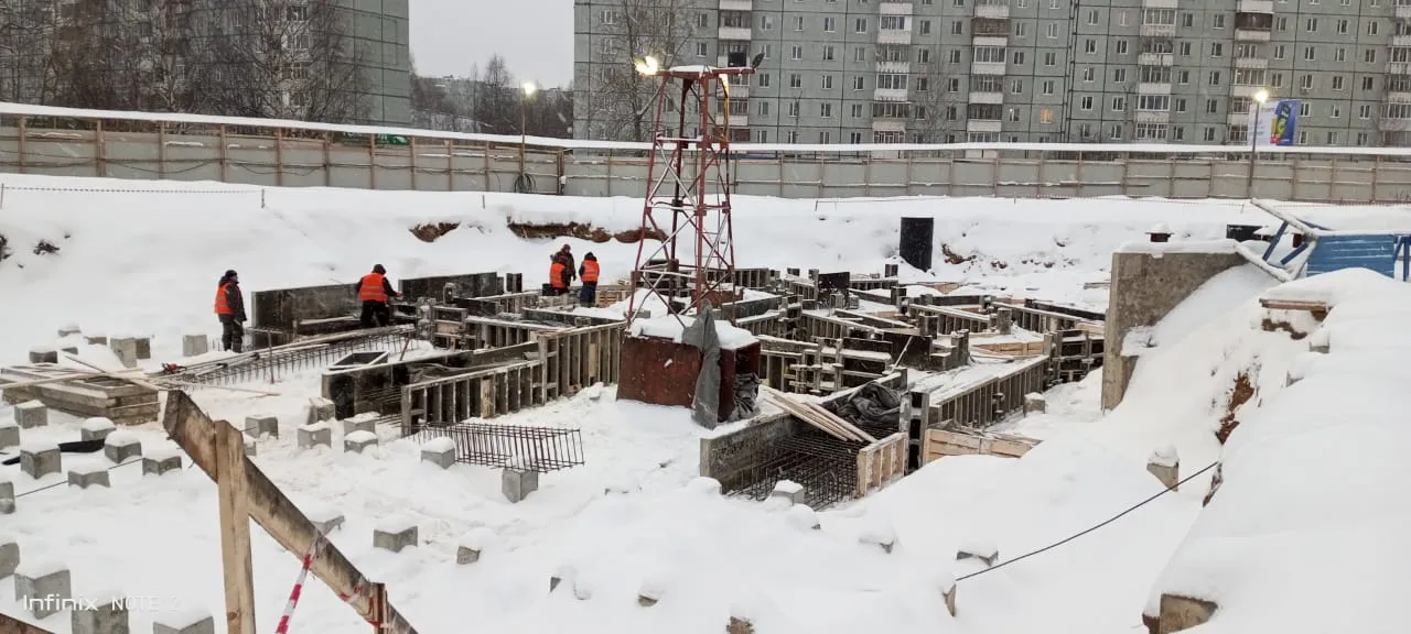 ЖК Дом по ул Петрозаводская ход строительства