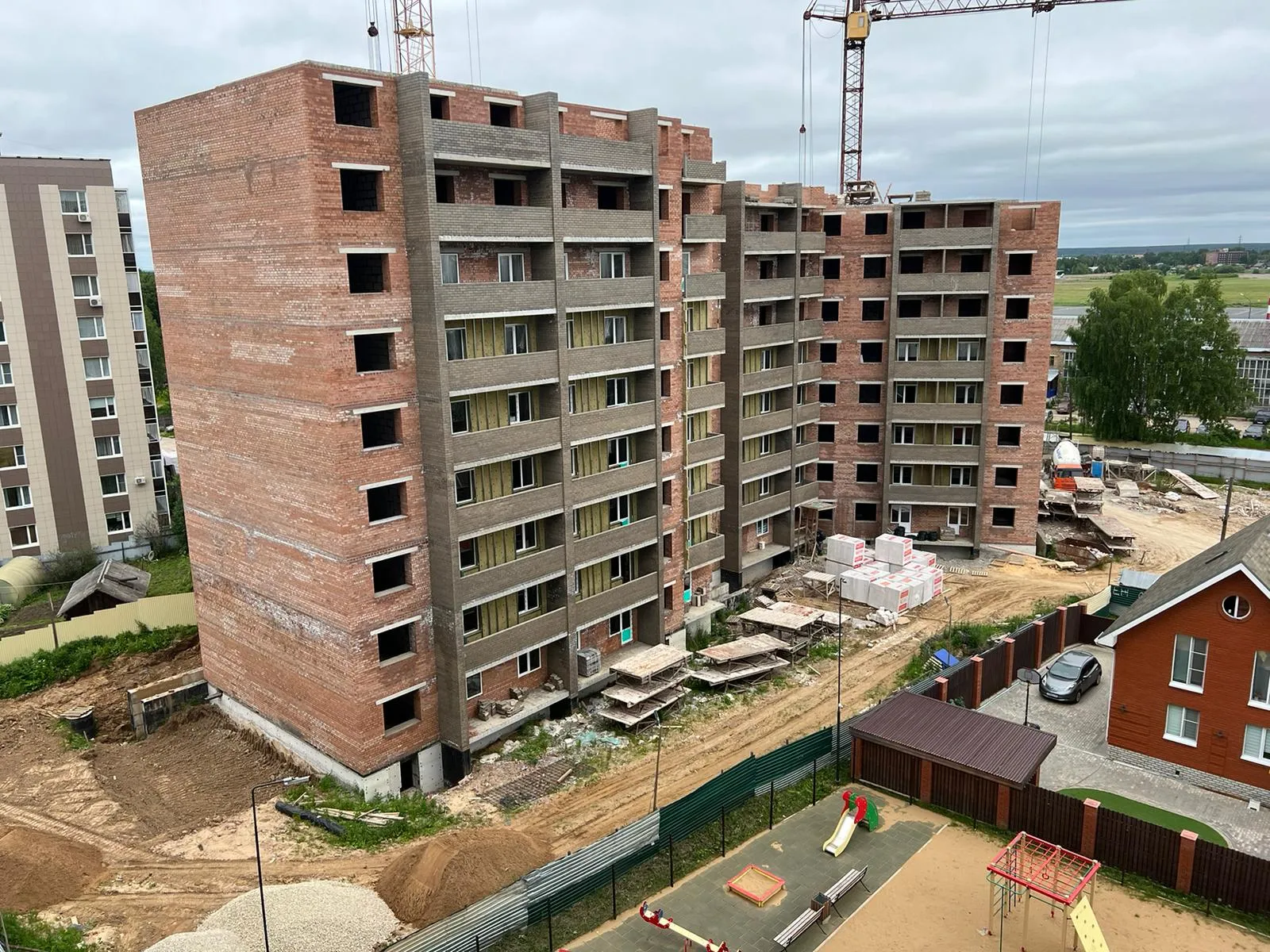 ЖК Дом по ул Интернациональная ход строительства
