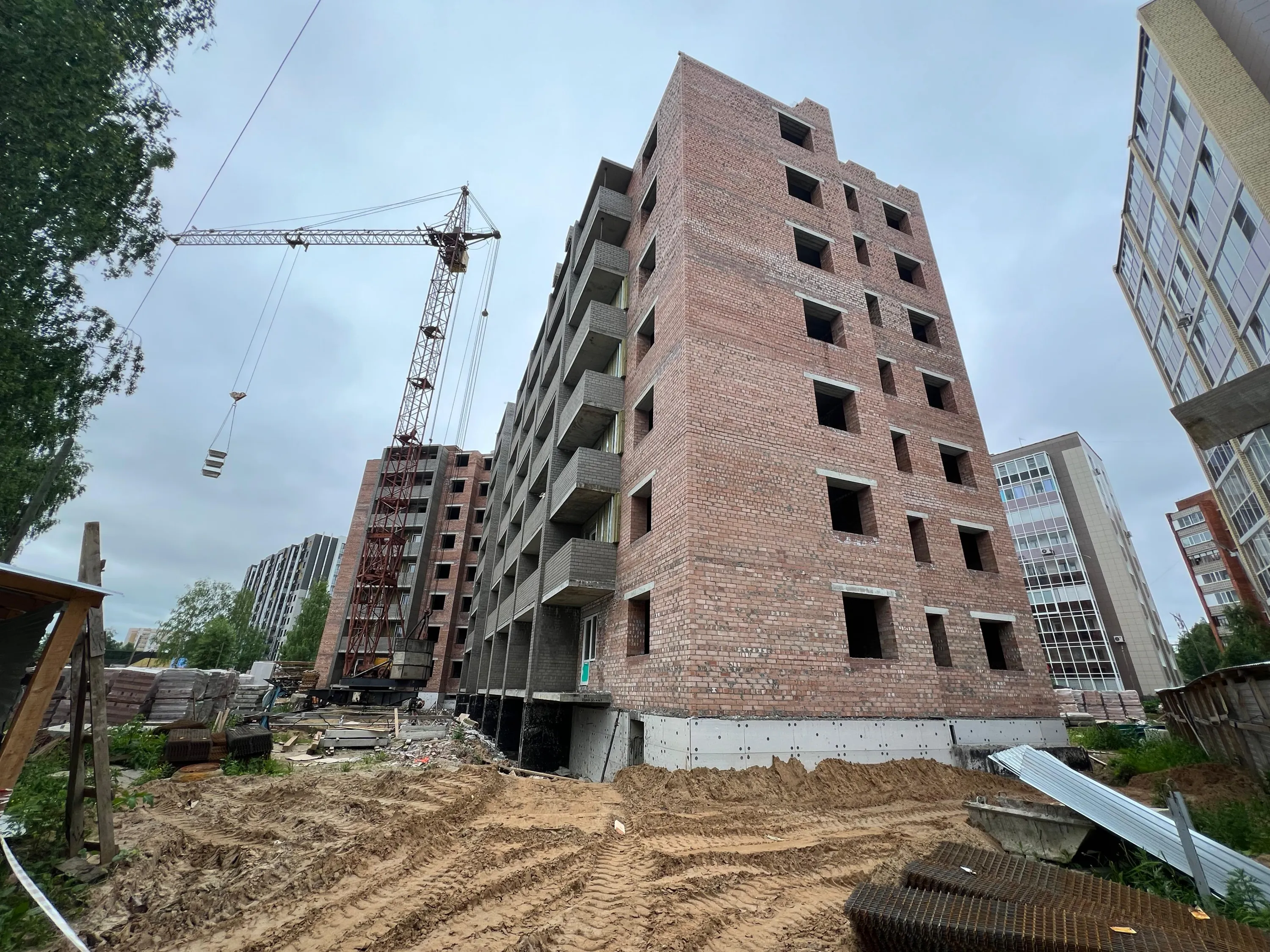 ЖК Дом по ул Интернациональная ход строительства