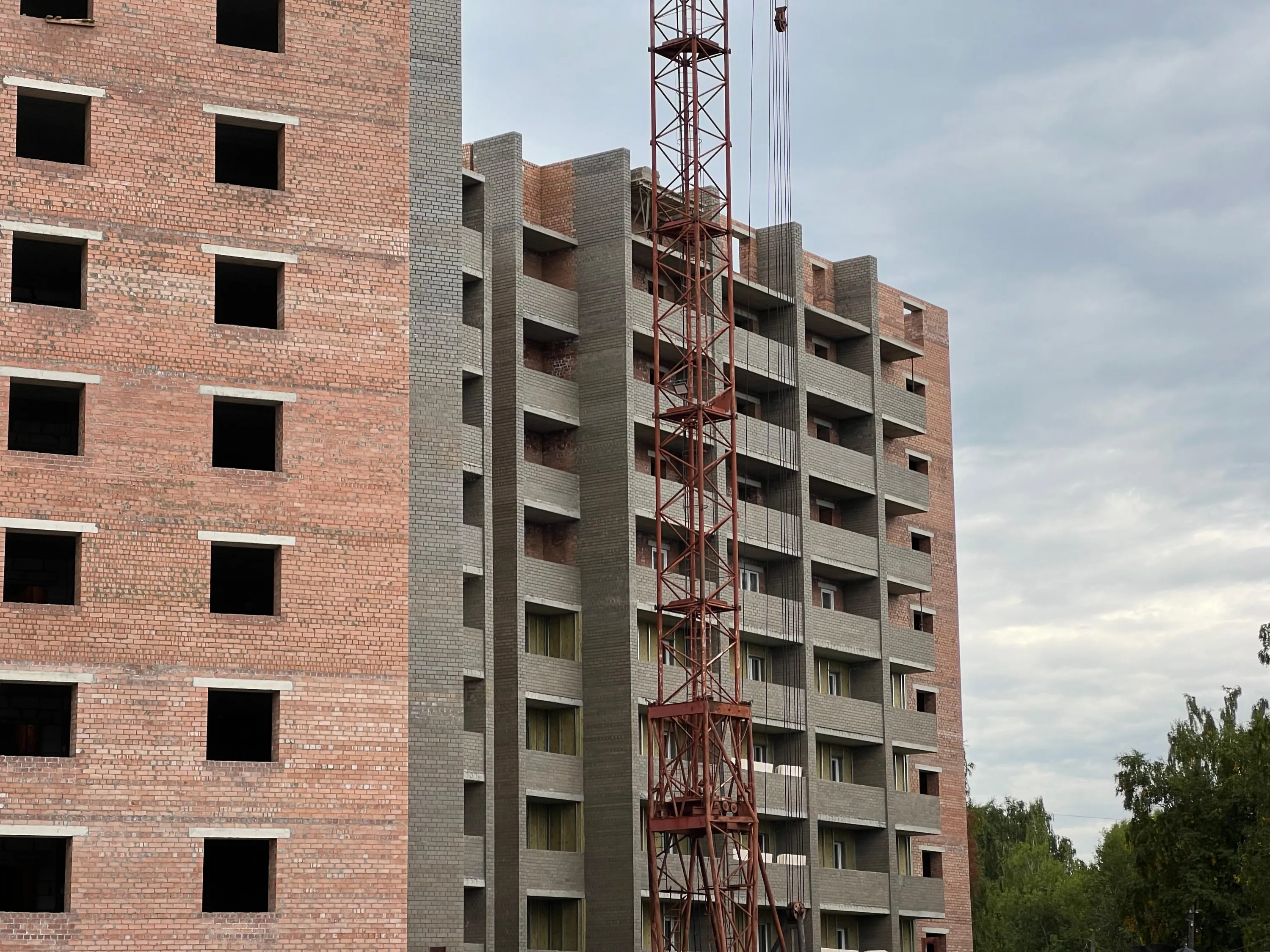 ЖК Дом по ул Интернациональная ход строительства