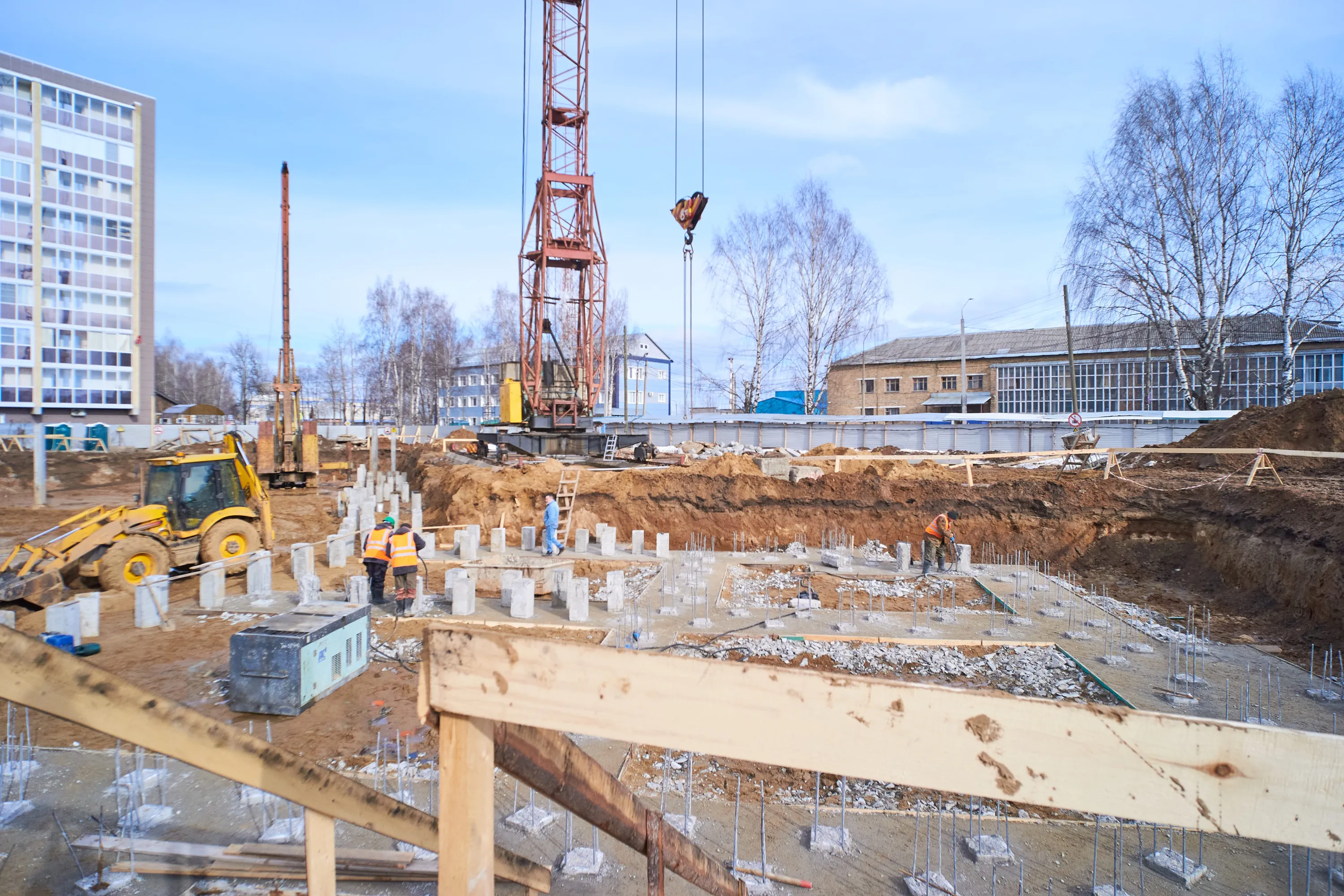 ЖК Дом по ул Интернациональная ход строительства