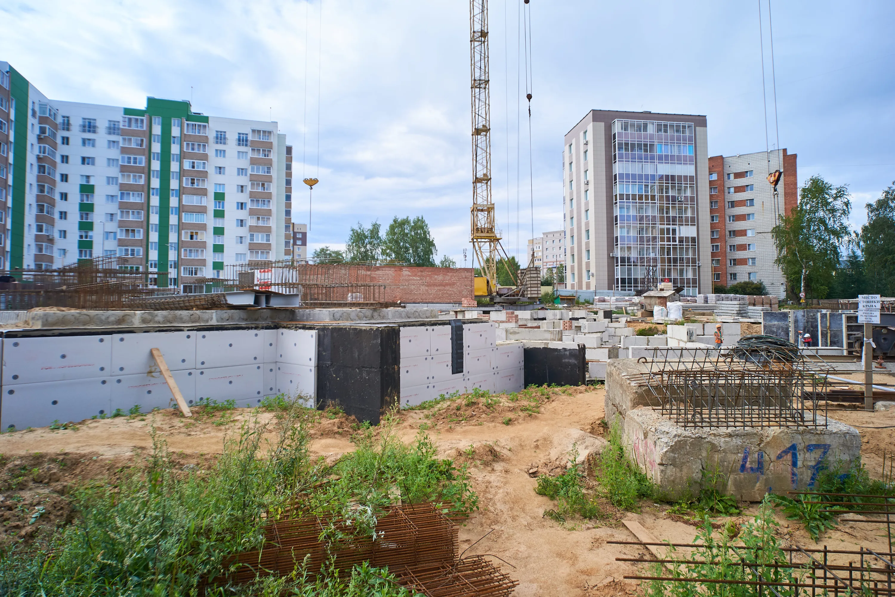 ЖК Дом по ул Интернациональная ход строительства