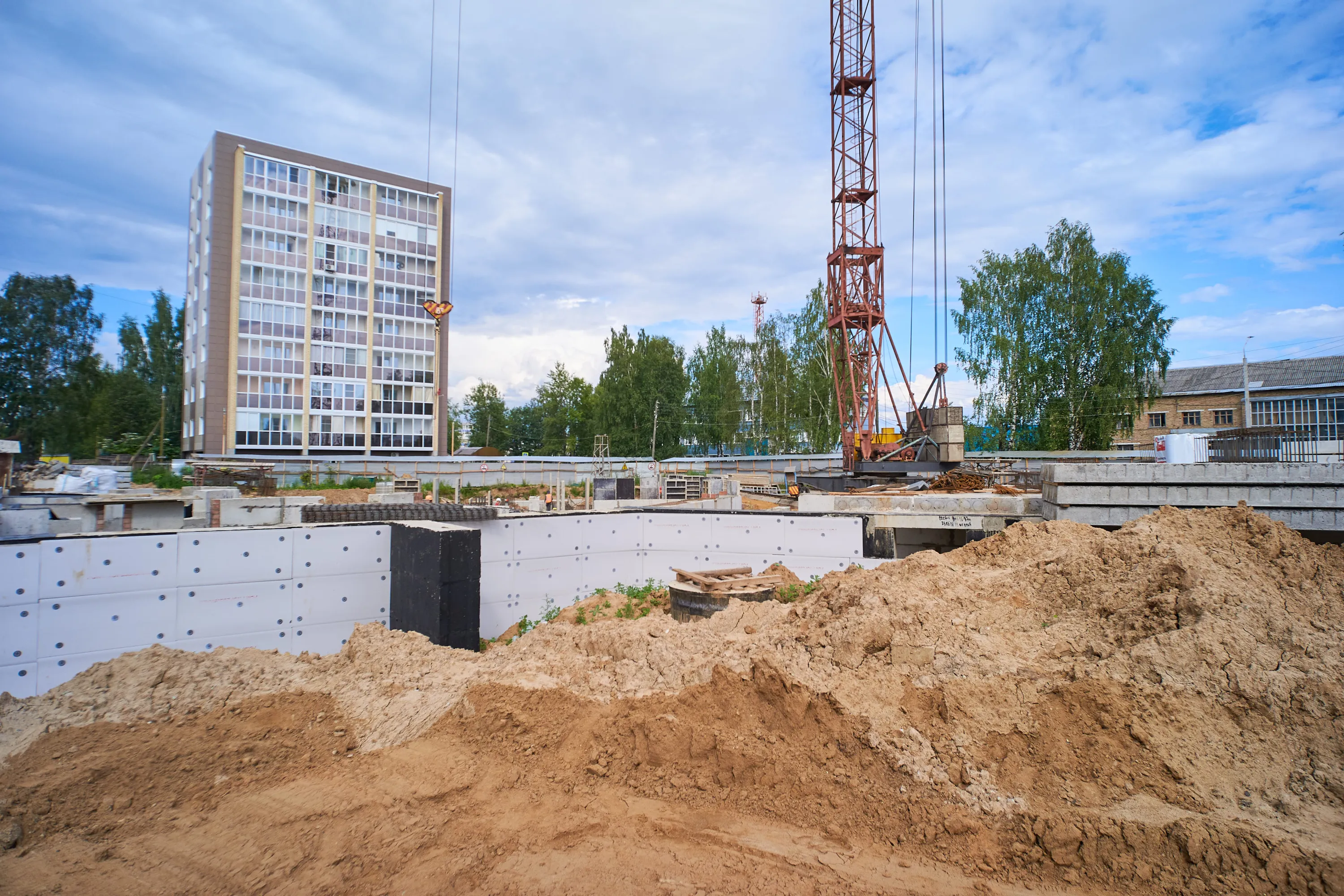 ЖК Дом по ул Интернациональная ход строительства