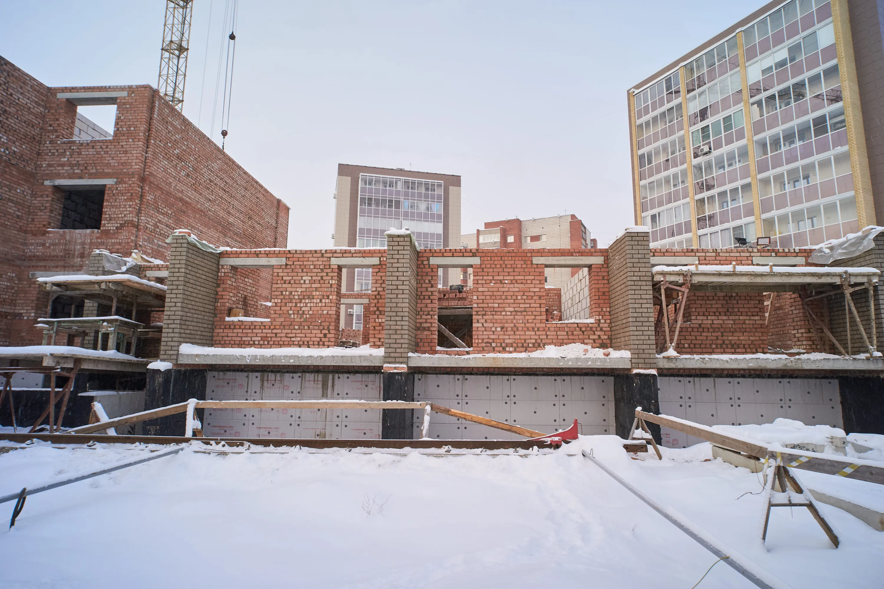 ЖК Дом по ул Интернациональная ход строительства