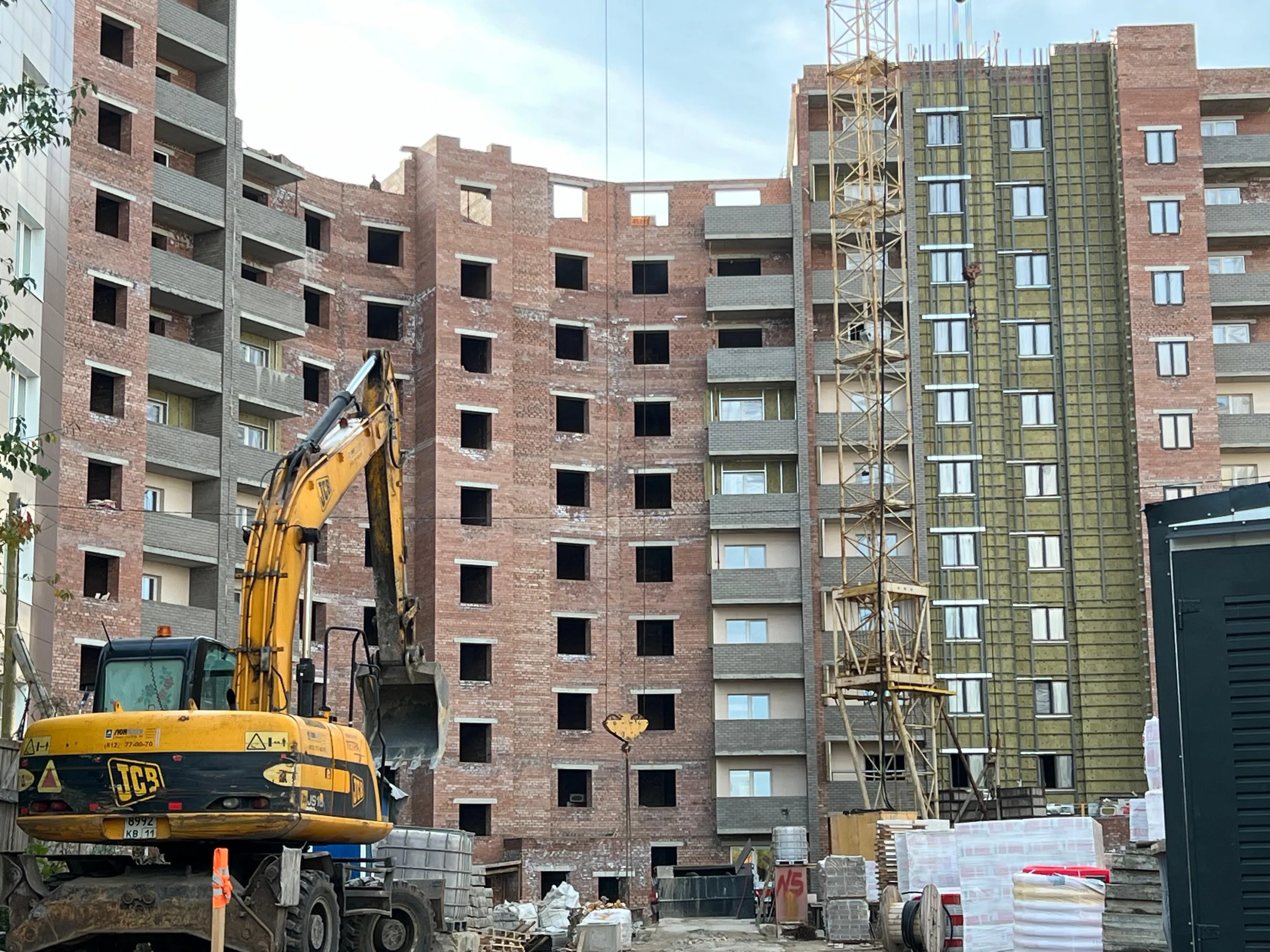 ЖК Дом по ул Интернациональная ход строительства