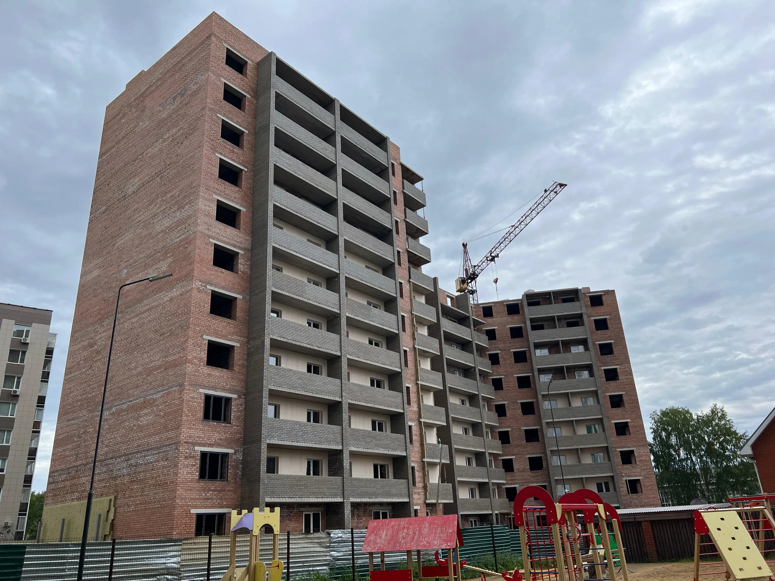 ЖК Дом по ул Интернациональная ход строительства