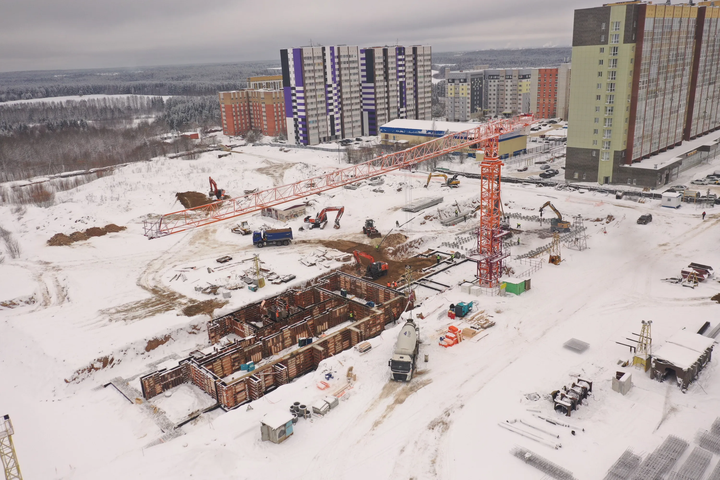 ЖК Планета-9 ход строительства