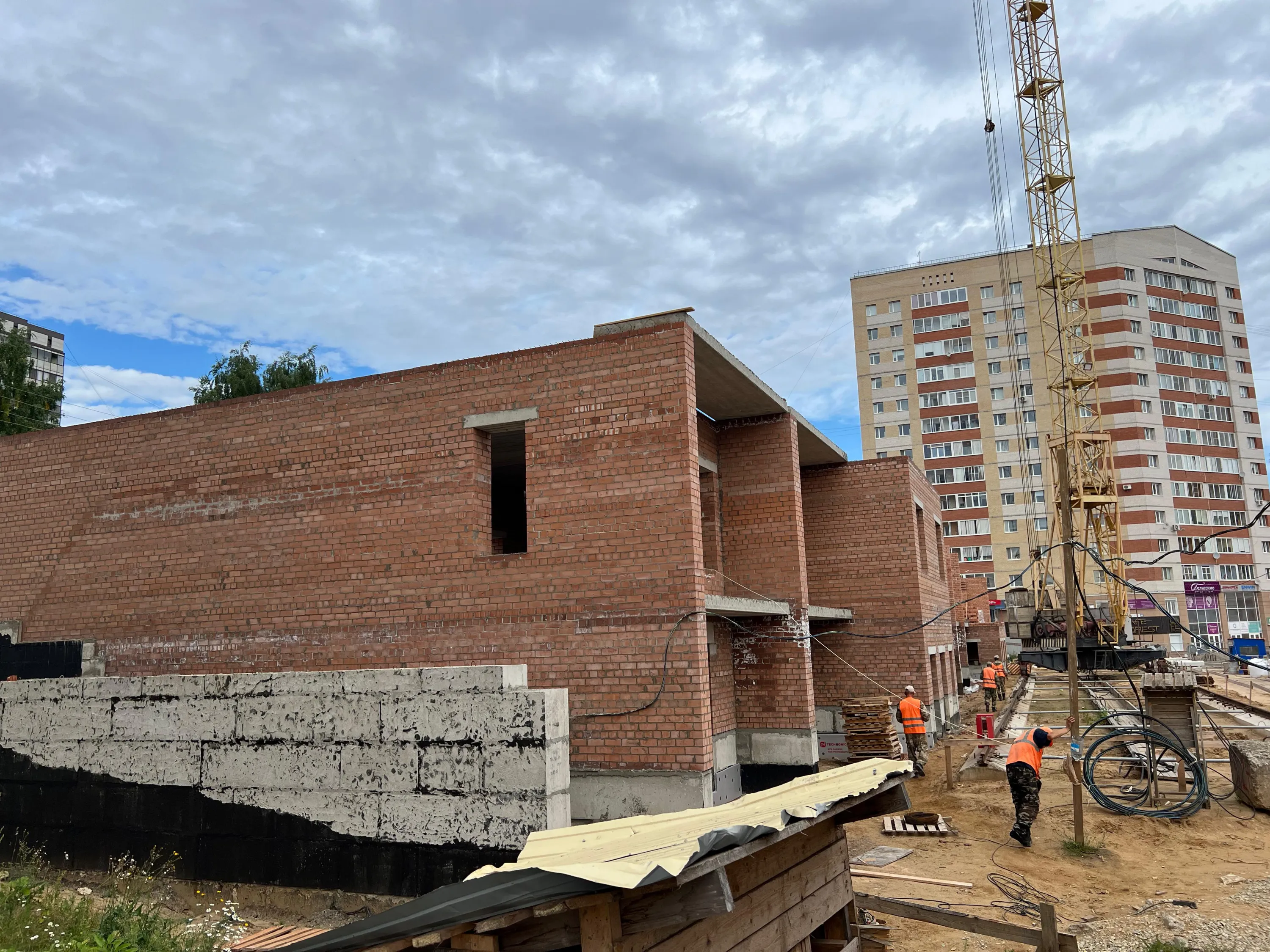 ЖК Петергоф 3 ход строительства