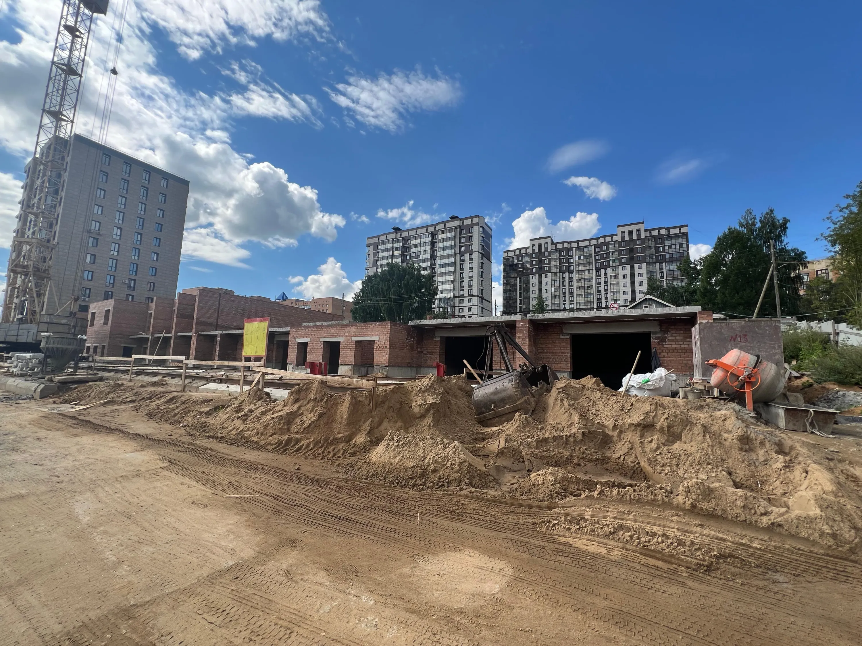 ЖК Петергоф 3 ход строительства