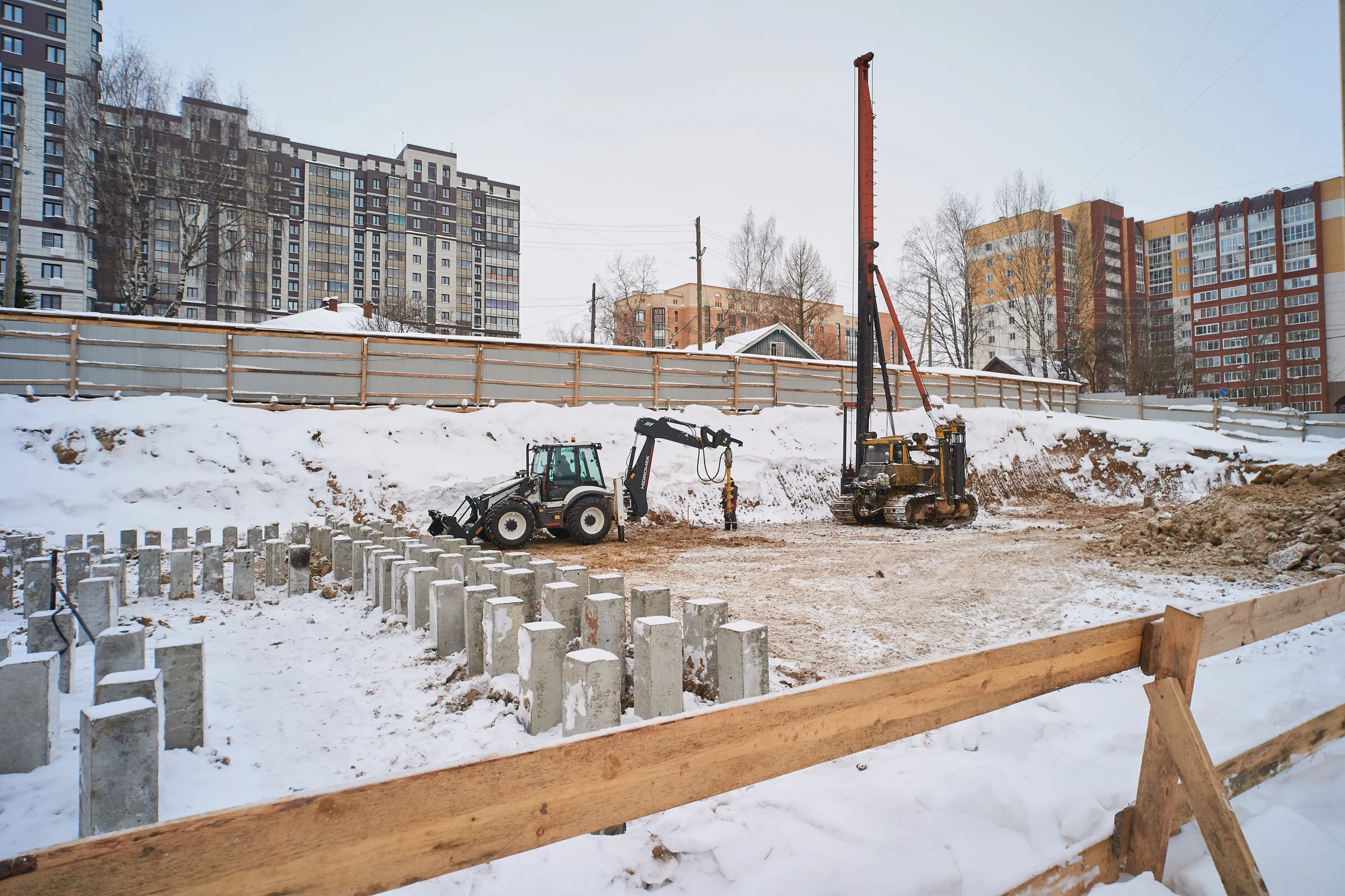 ЖК Петергоф 3 ход строительства