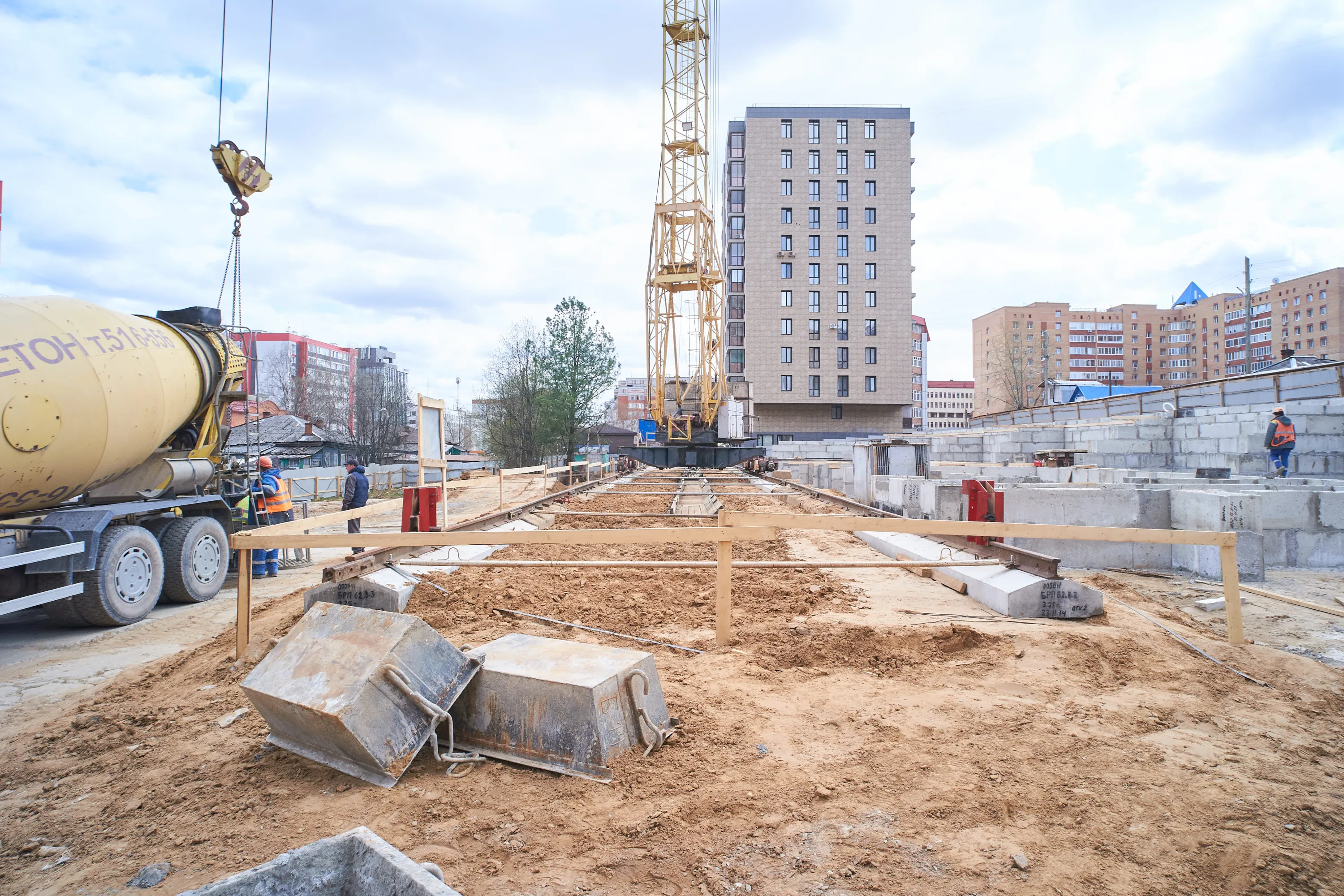 ЖК Петергоф 3 ход строительства