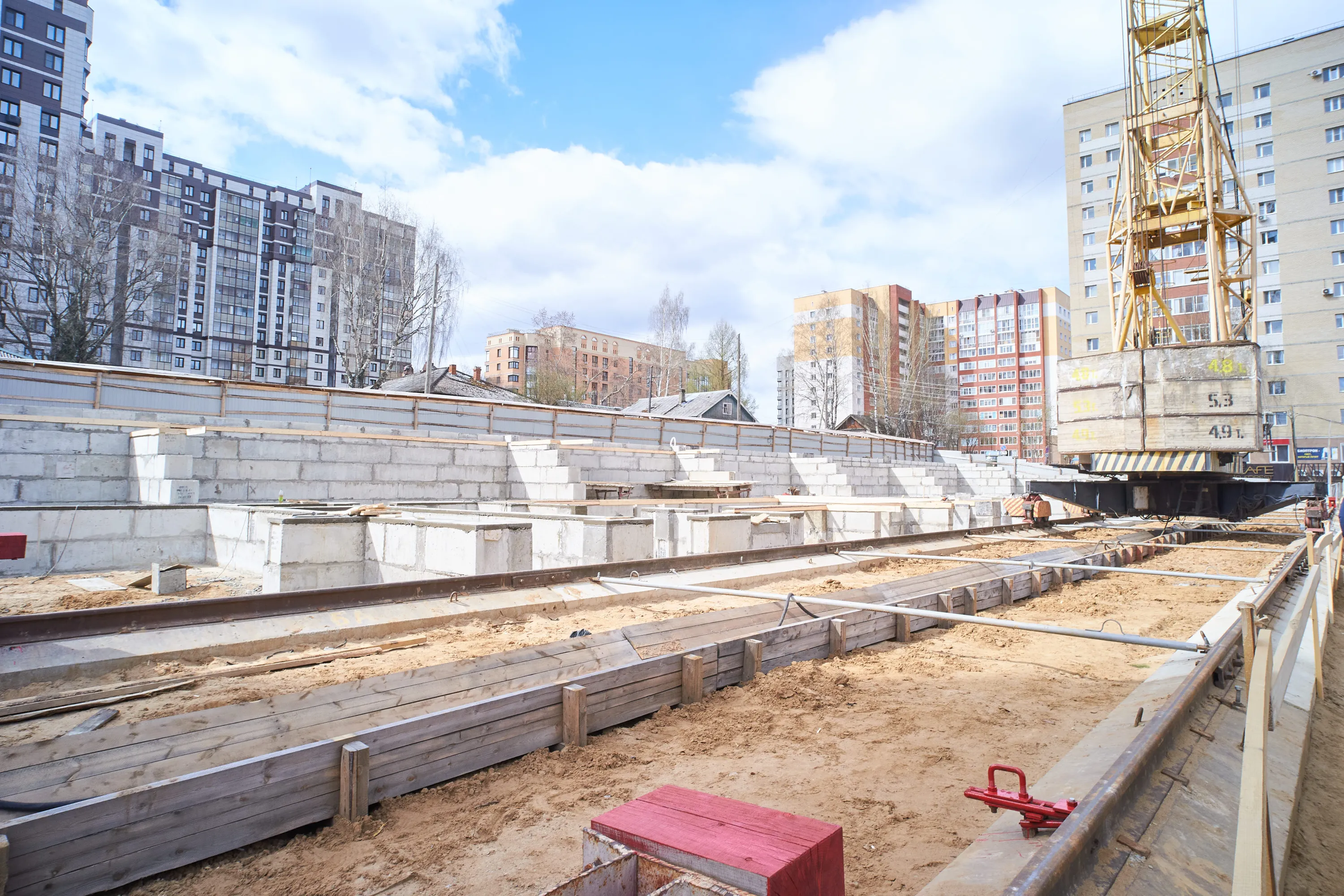 ЖК Петергоф 3 ход строительства