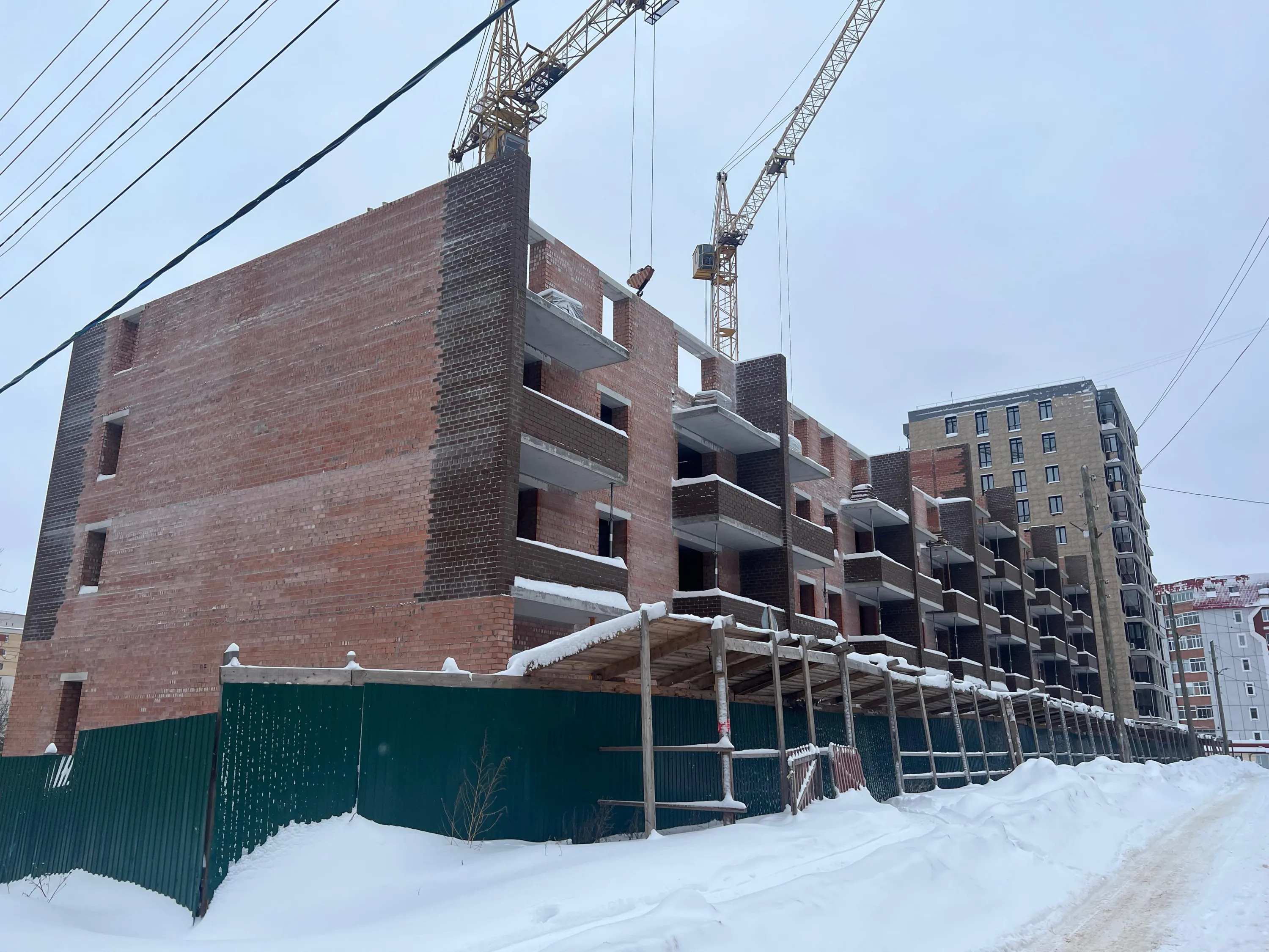 ЖК Петергоф 3 ход строительства