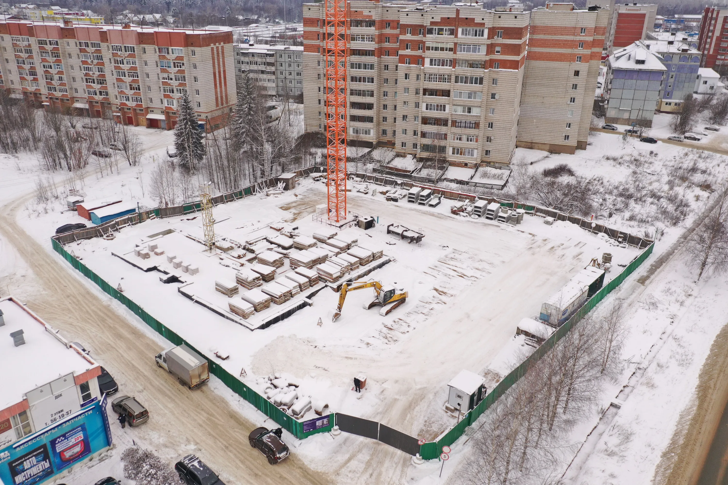 ЖК Жилой Дом "Ю" ход строительства