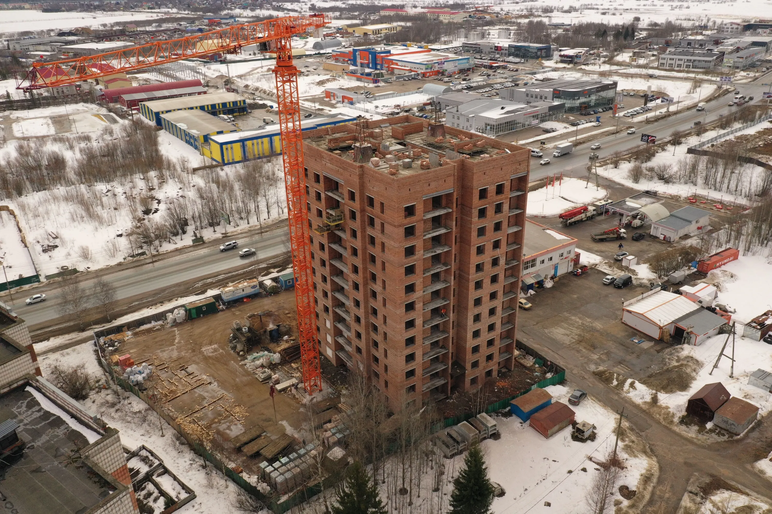 ЖК Жилой Дом "Ю" ход строительства