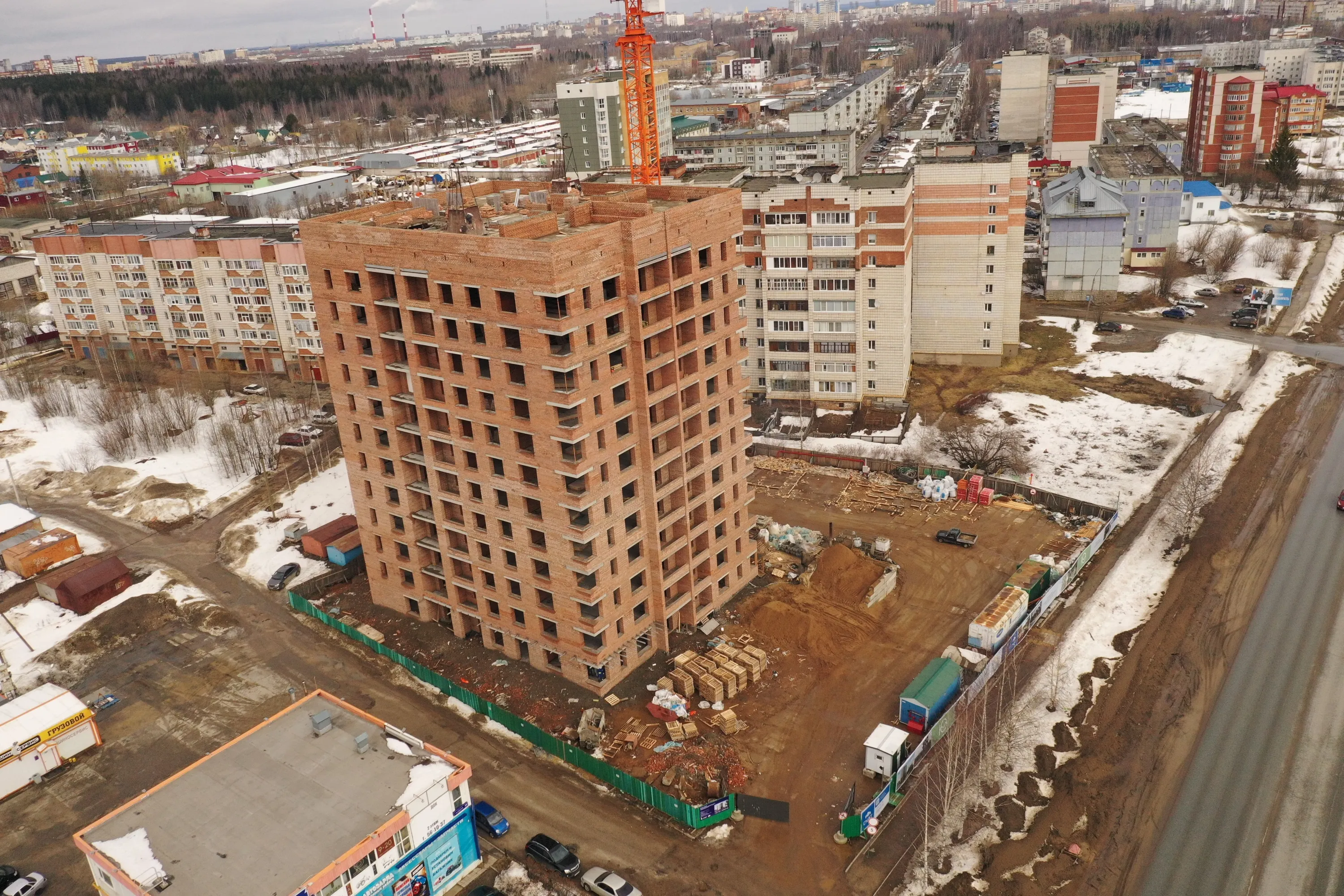 ЖК Жилой Дом "Ю" ход строительства