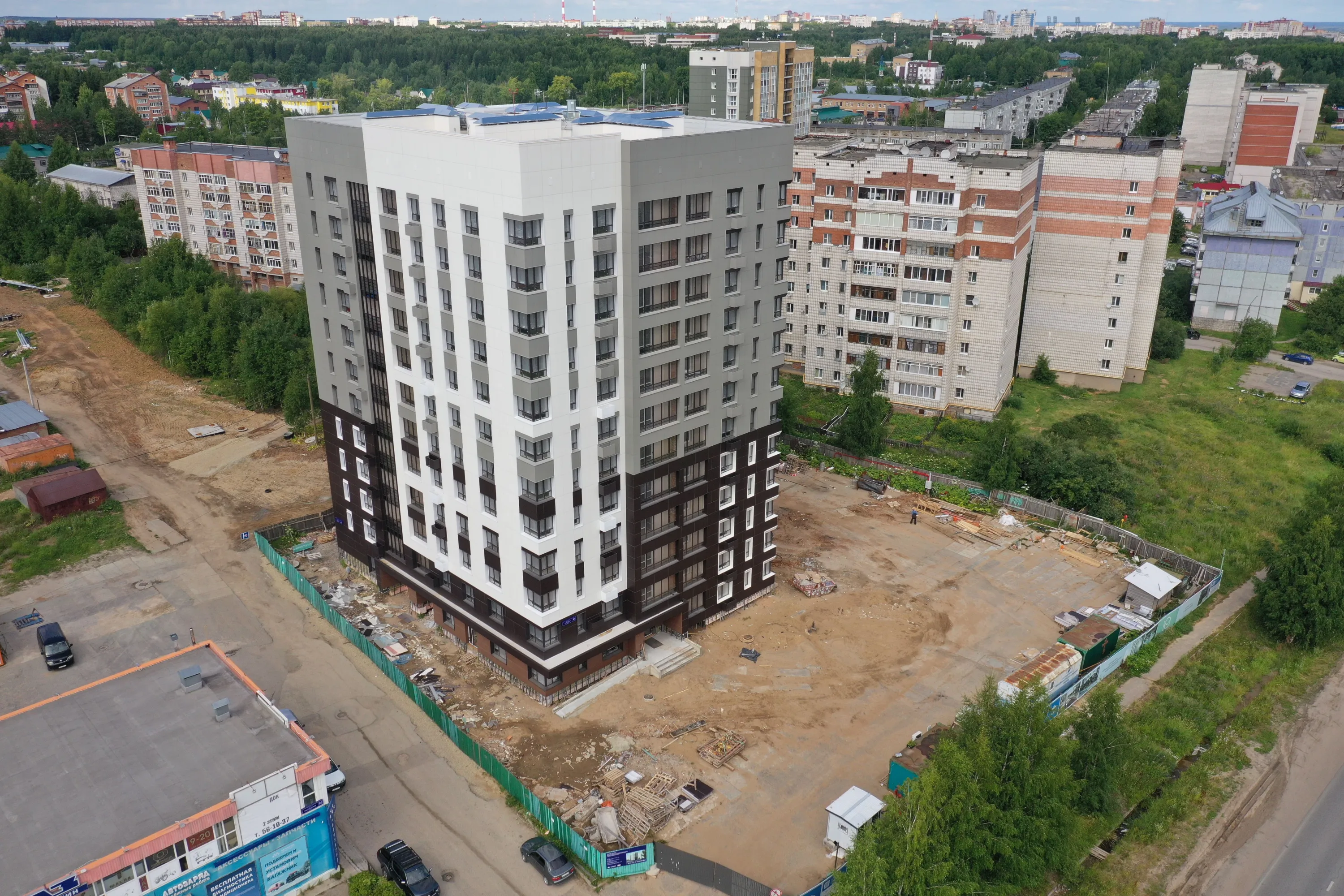 ЖК Жилой Дом "Ю" ход строительства