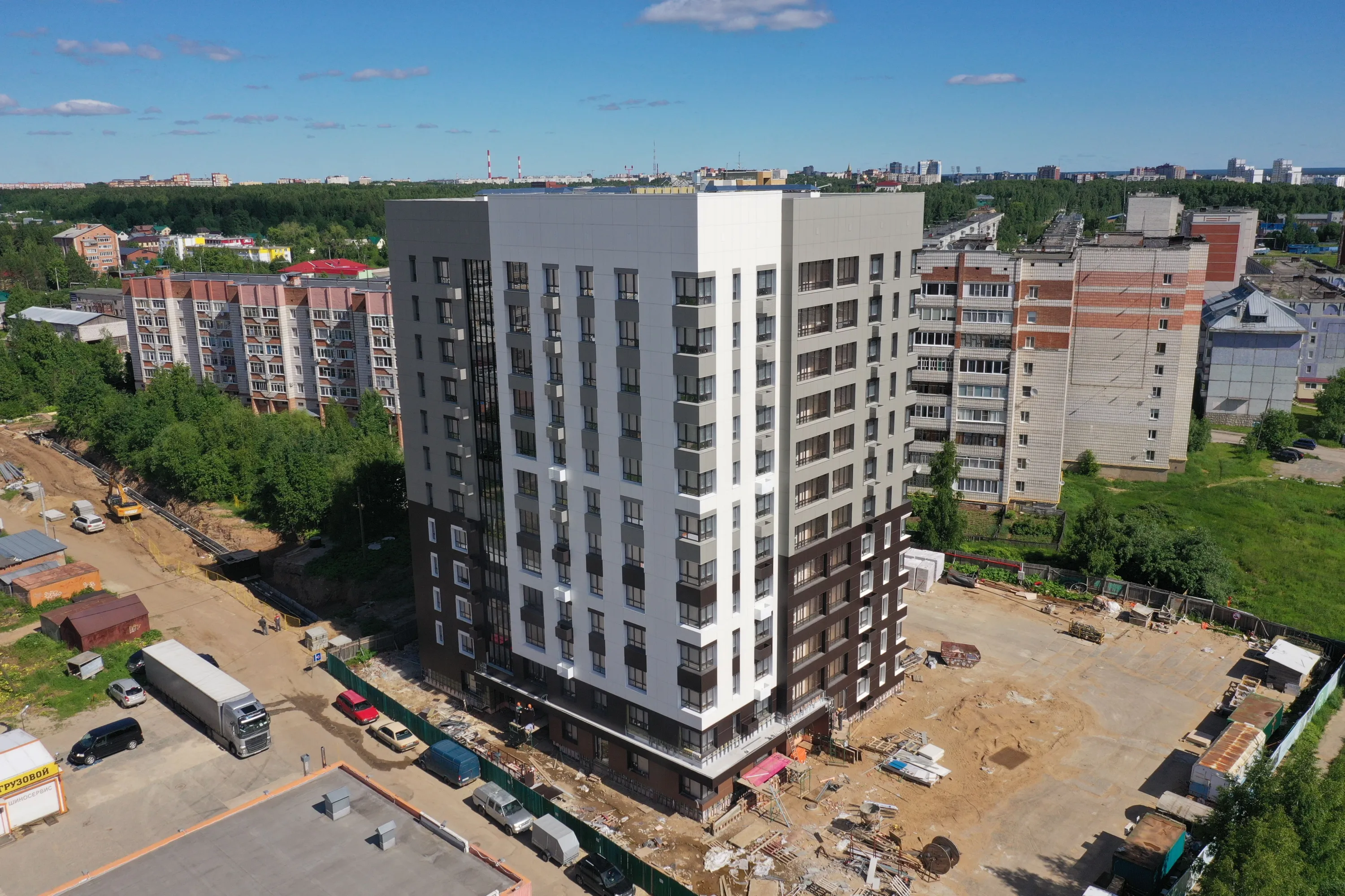 ЖК Жилой Дом "Ю" ход строительства