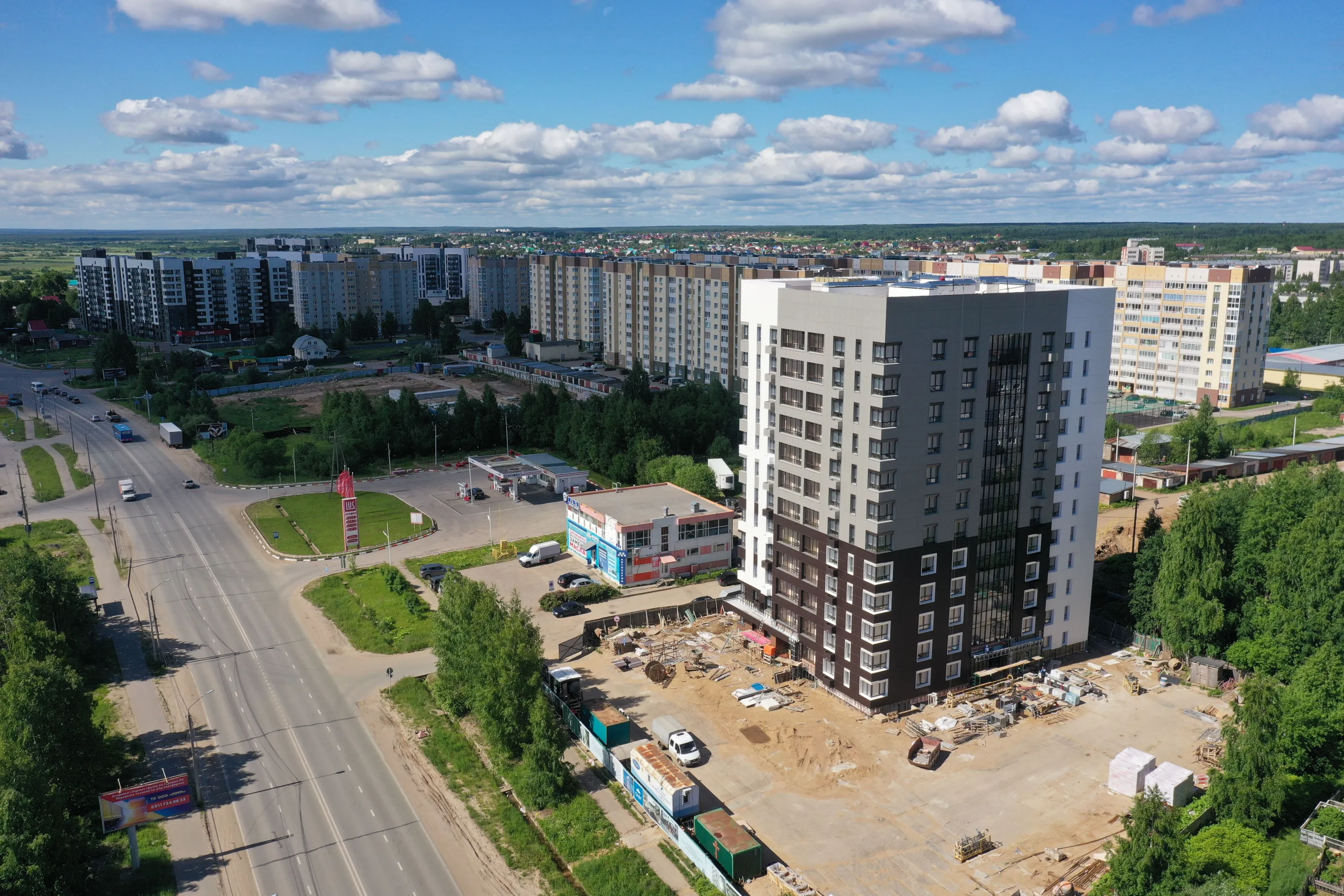 ЖК Жилой Дом "Ю" ход строительства