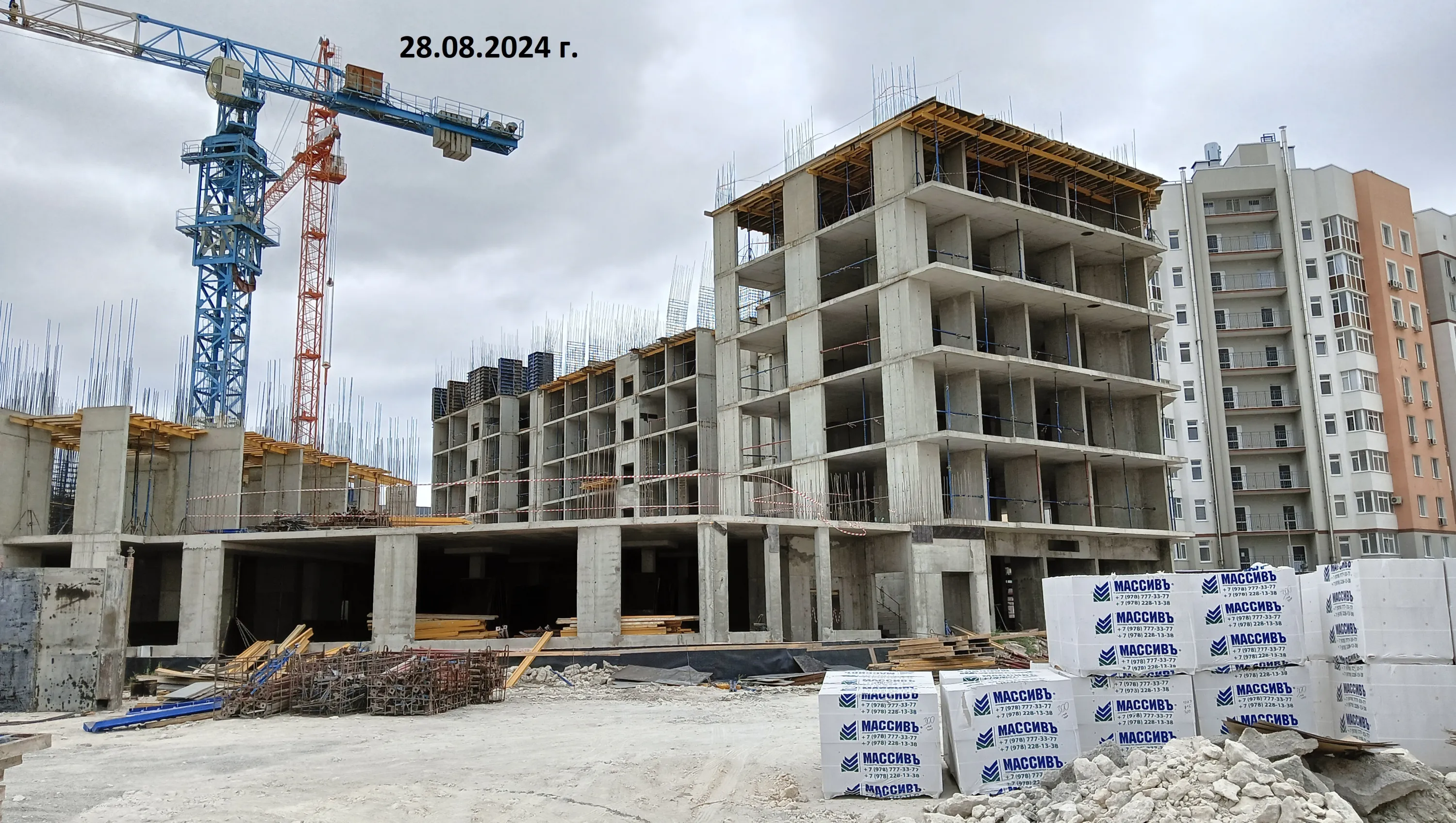 ЖК Город мира ход строительства