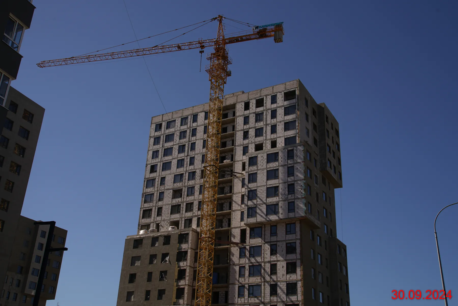 ЖК Шалфей ход строительства