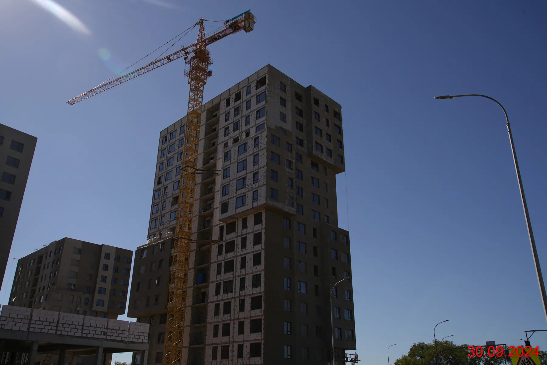 ЖК Шалфей ход строительства