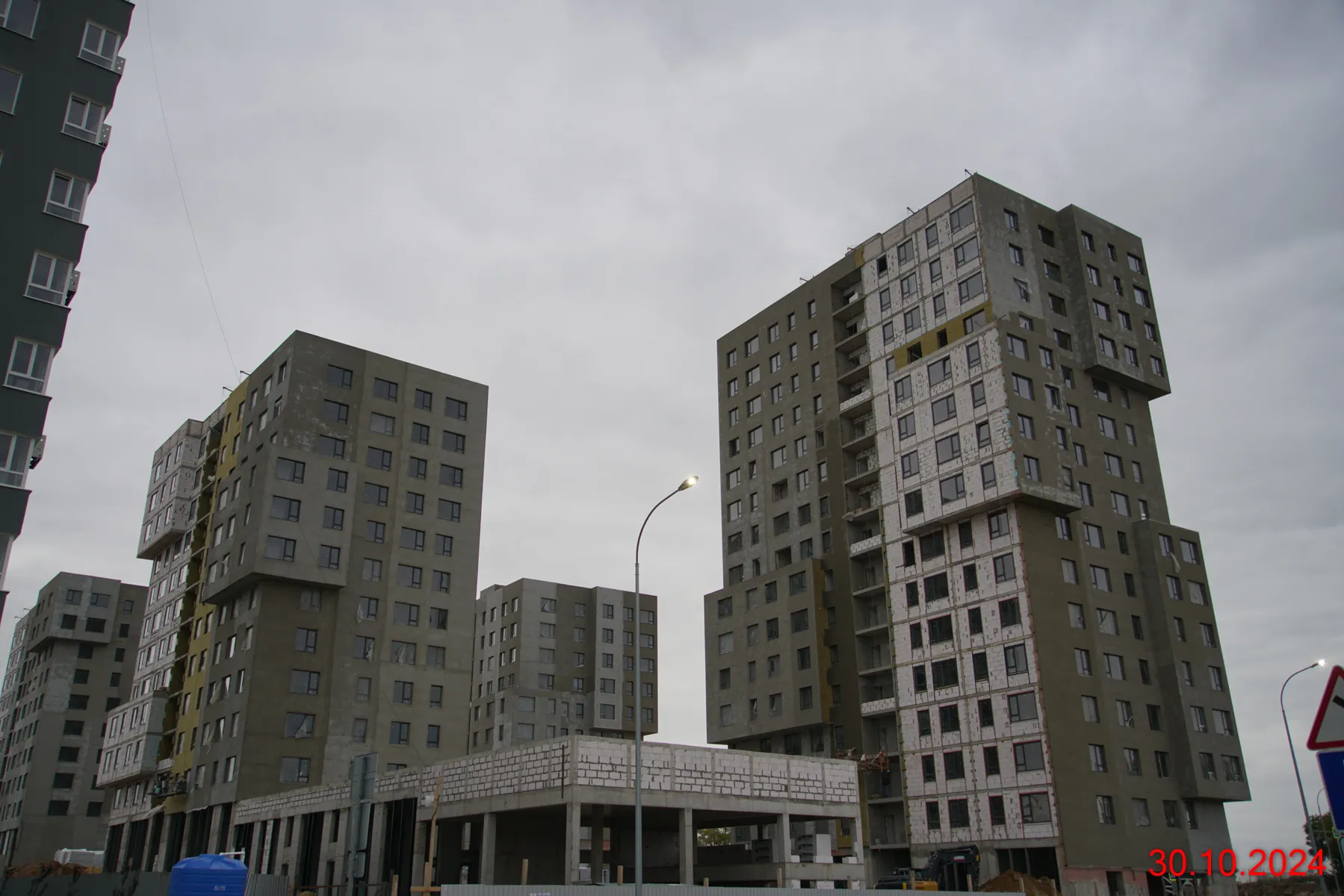 ЖК Шалфей ход строительства