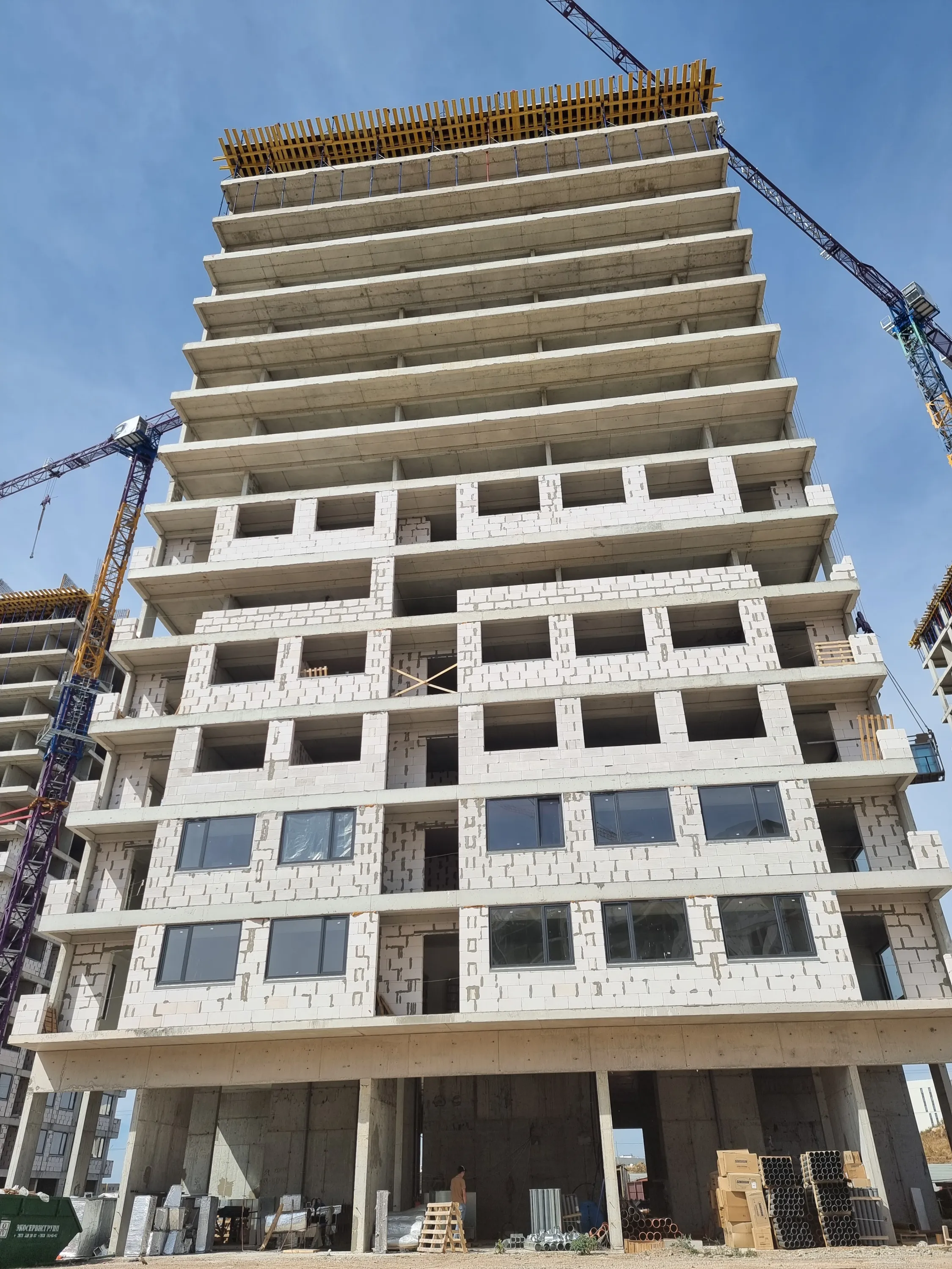 ЖК Миндаль ход строительства