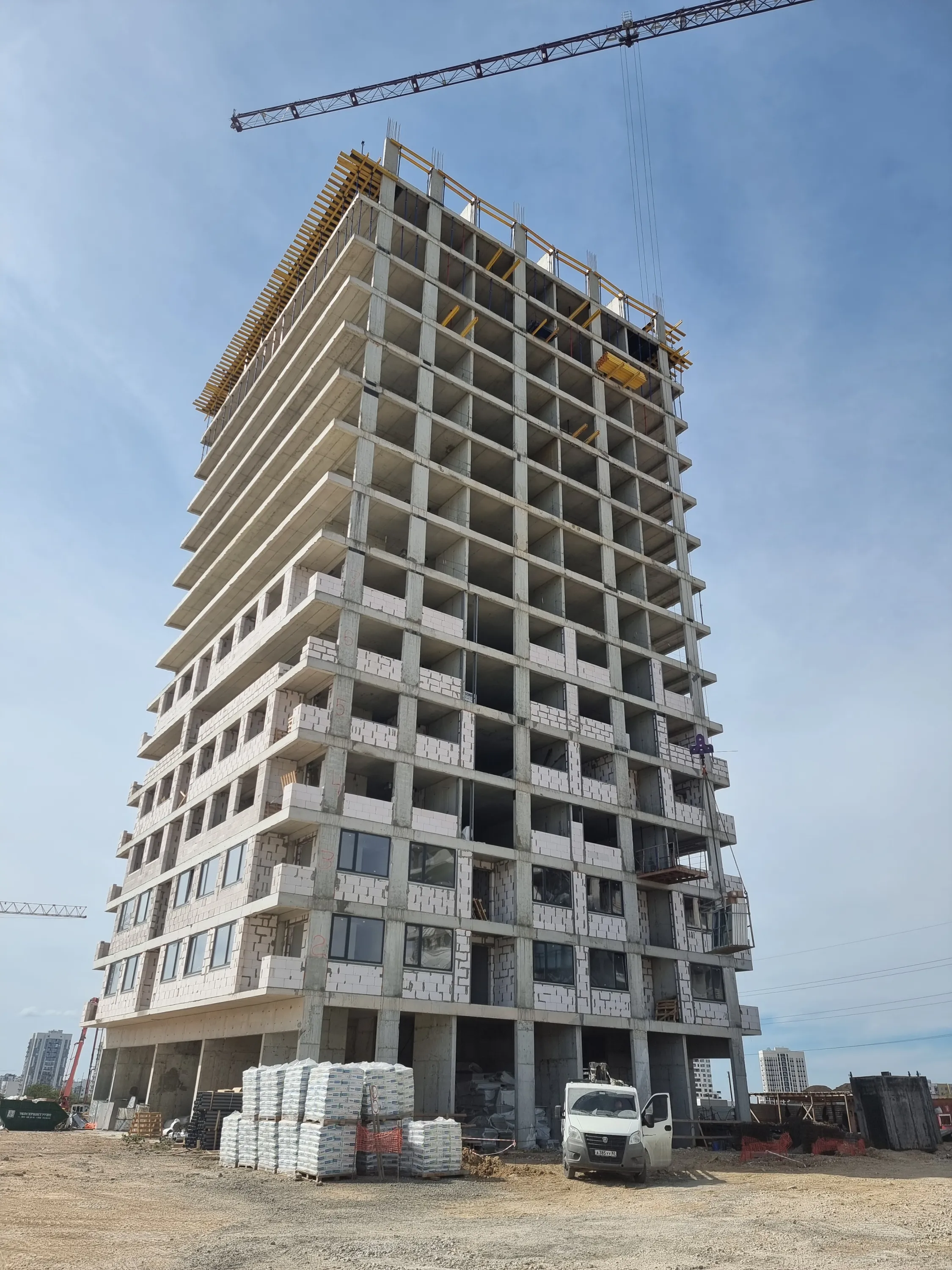 ЖК Миндаль ход строительства