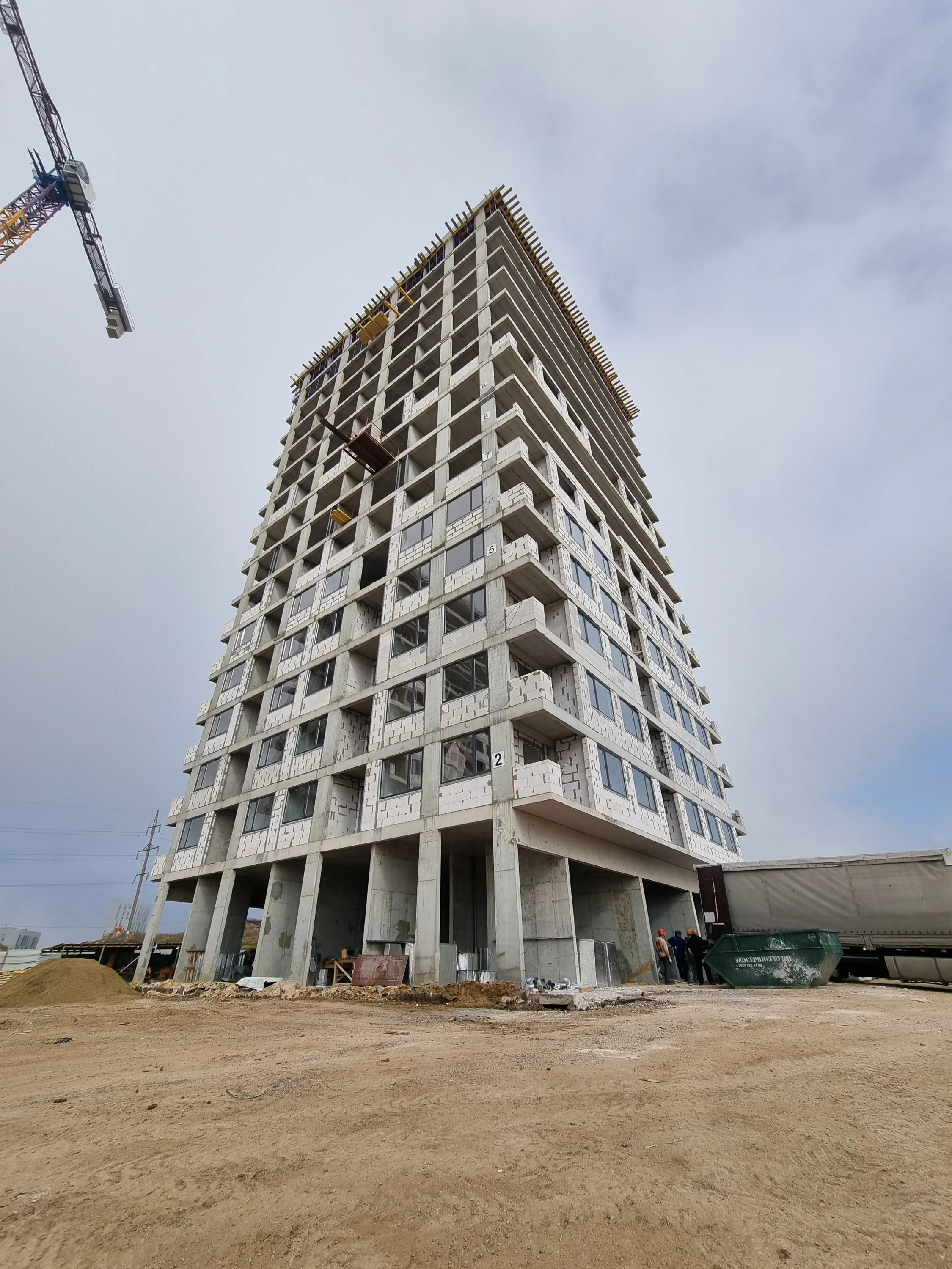 ЖК Миндаль ход строительства