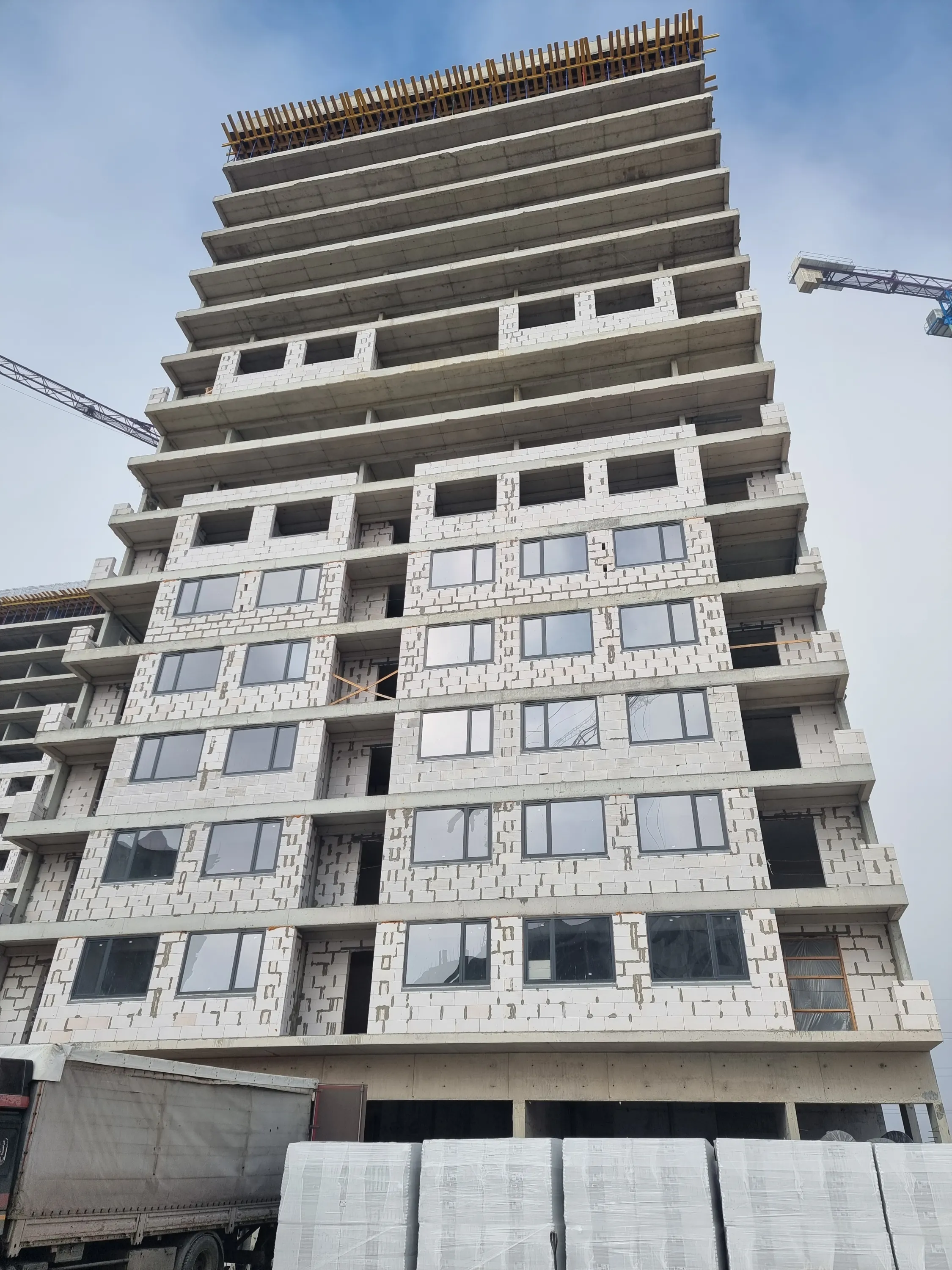 ЖК Миндаль ход строительства