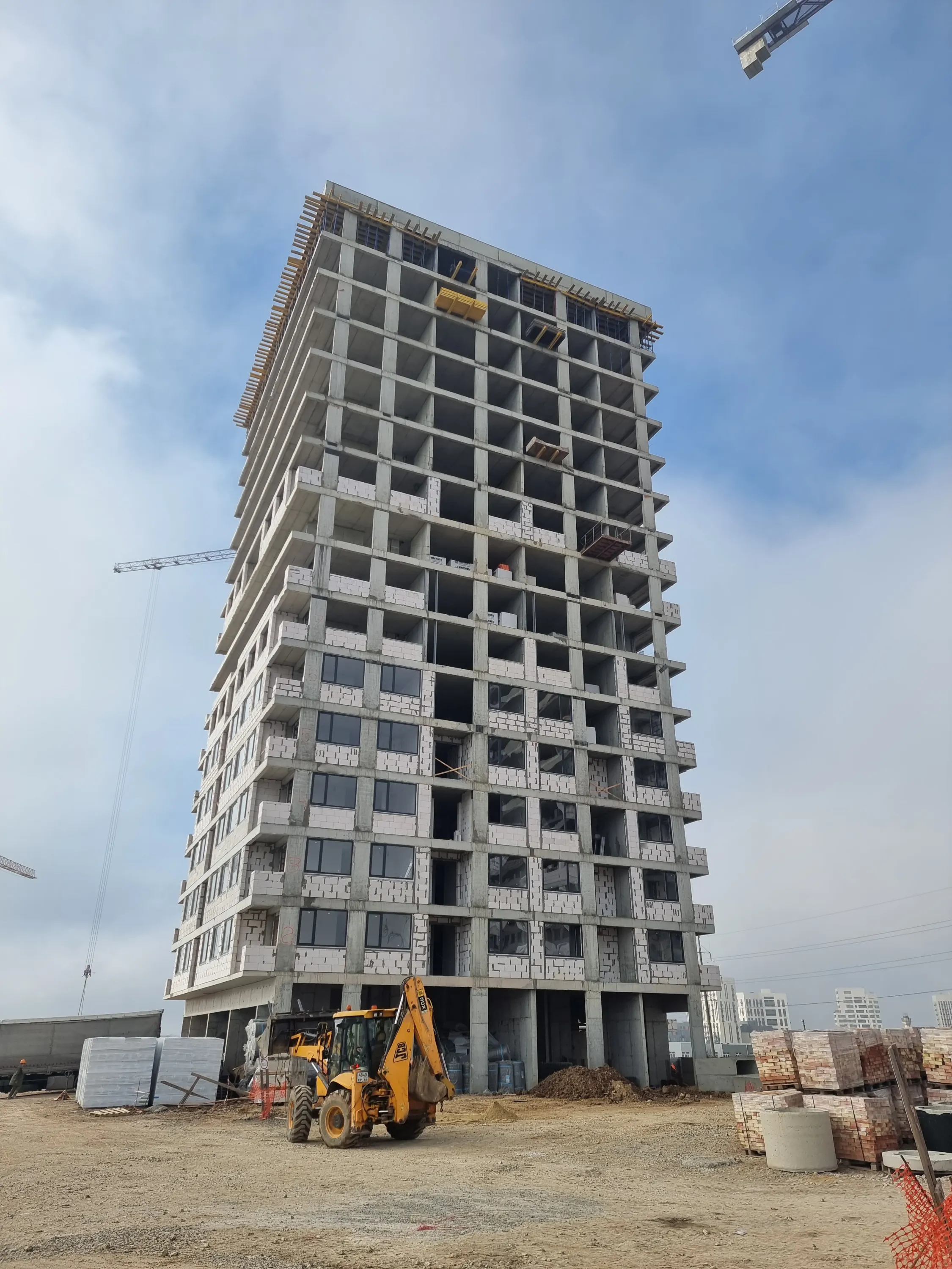 ЖК Миндаль ход строительства