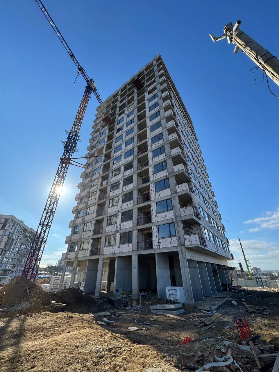 ЖК Миндаль ход строительства