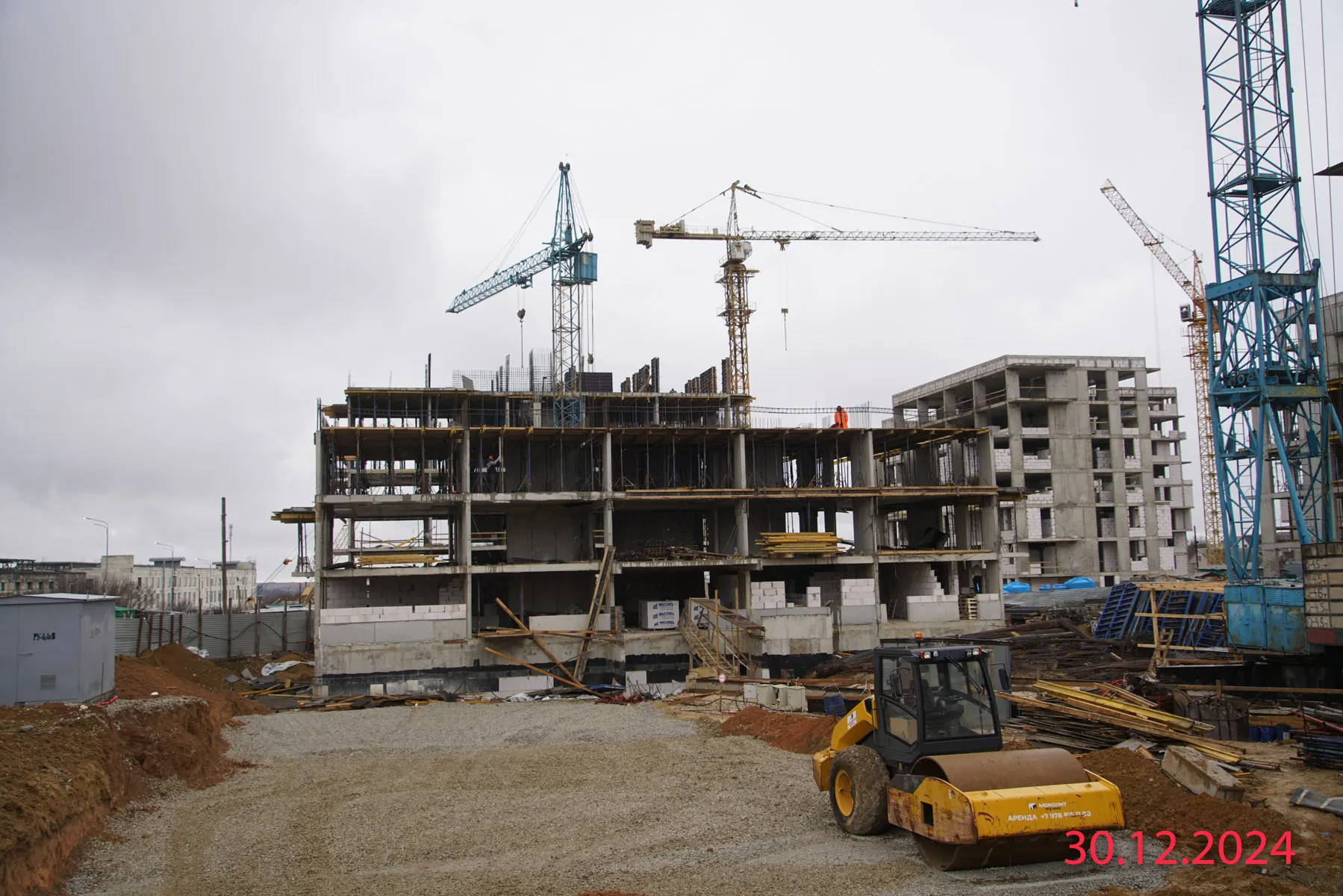 ЖК ГОРИЗОНТЫ-2 ход строительства