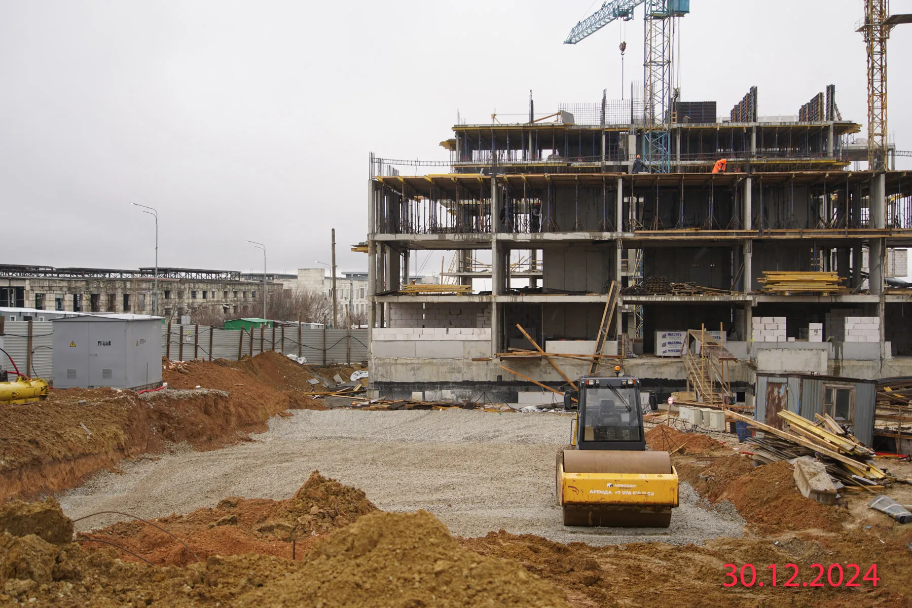 ЖК ГОРИЗОНТЫ-2 ход строительства