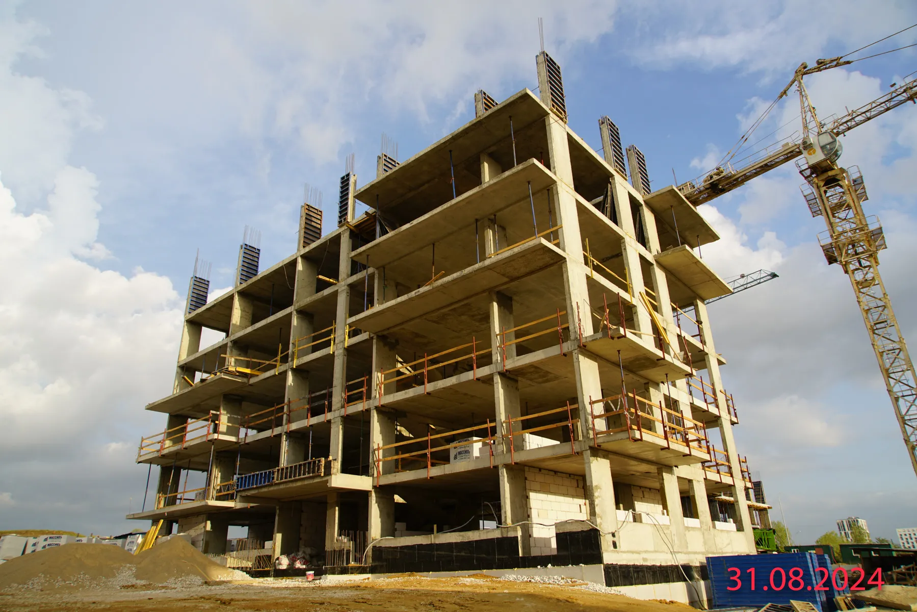 ЖК ГОРИЗОНТЫ ход строительства