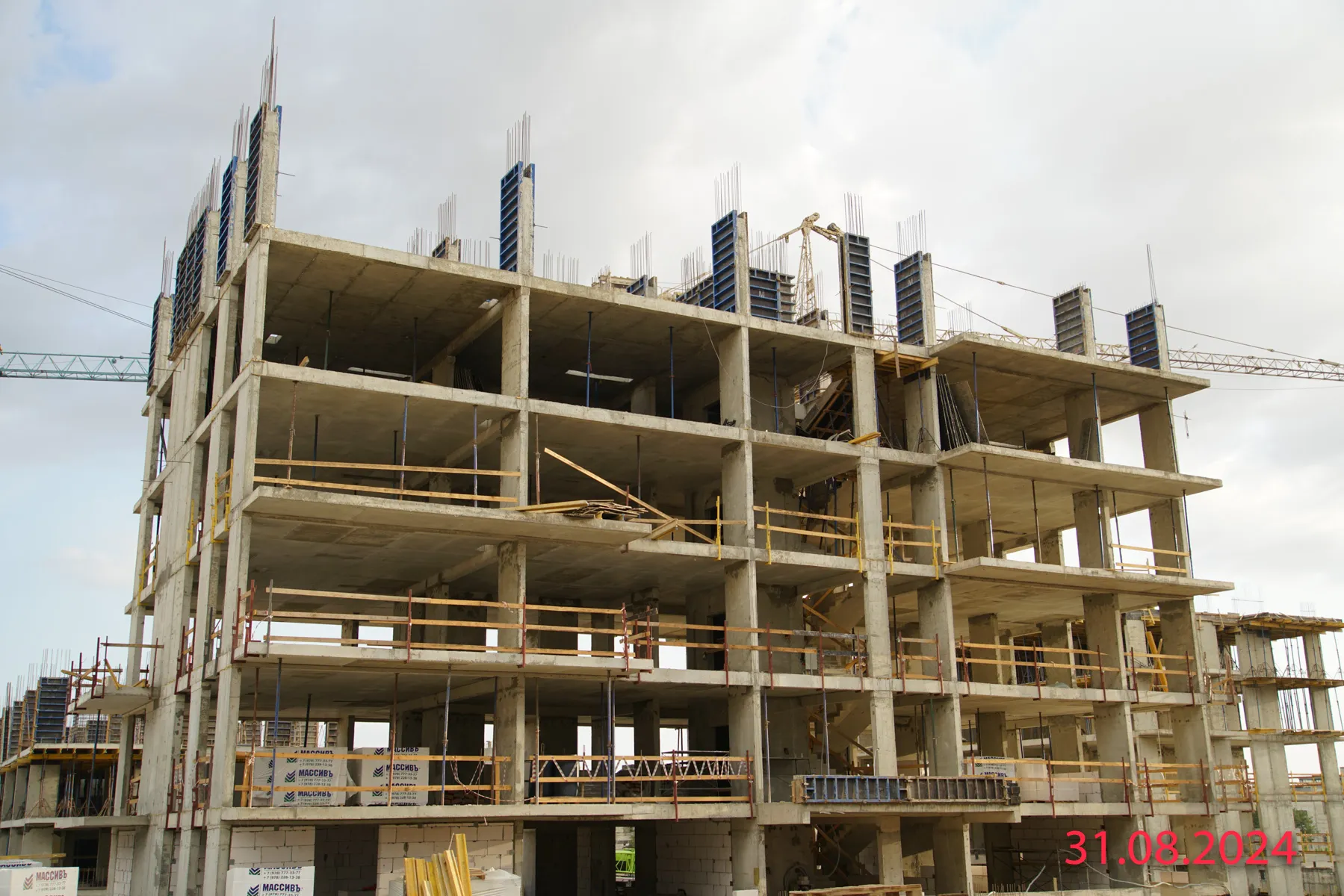 ЖК ГОРИЗОНТЫ ход строительства