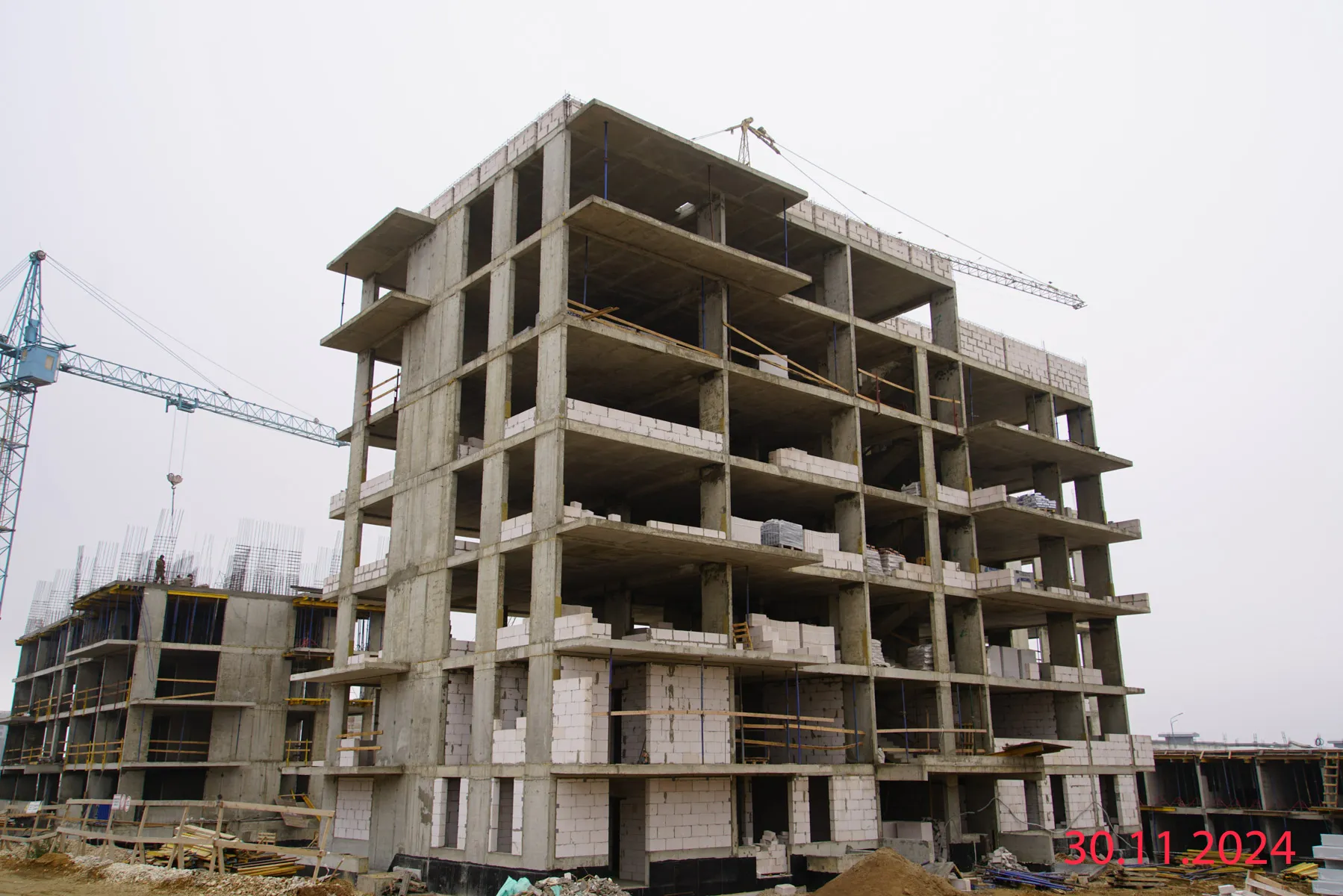 ЖК ГОРИЗОНТЫ ход строительства